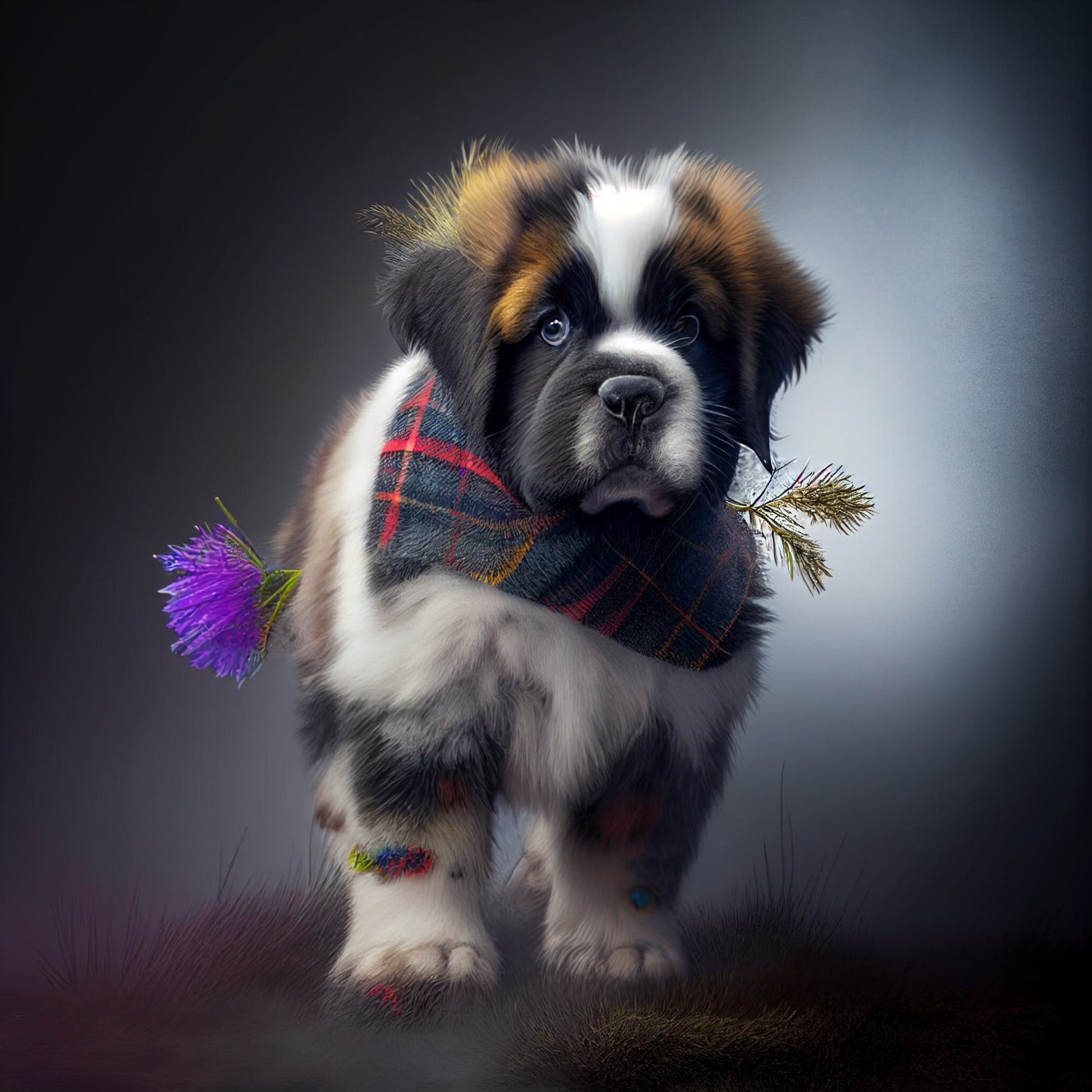 Introducing the Imagination Studio's amazing St Bernard Dog