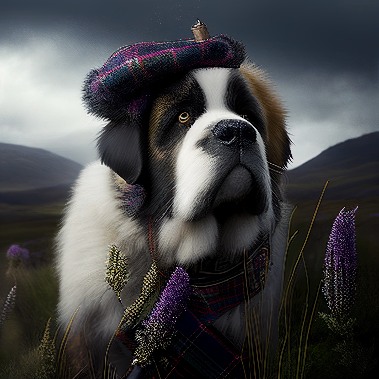 Introducing the Imagination Studio's amazing St Bernard Dog