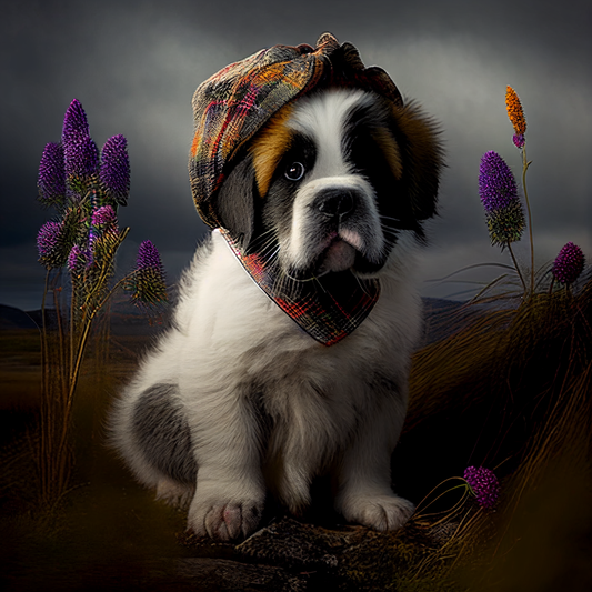 Introducing the Imagination Studio's amazing St Bernard Dog