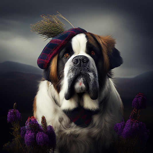 Introducing the Imagination Studio's amazing St Bernard Dog