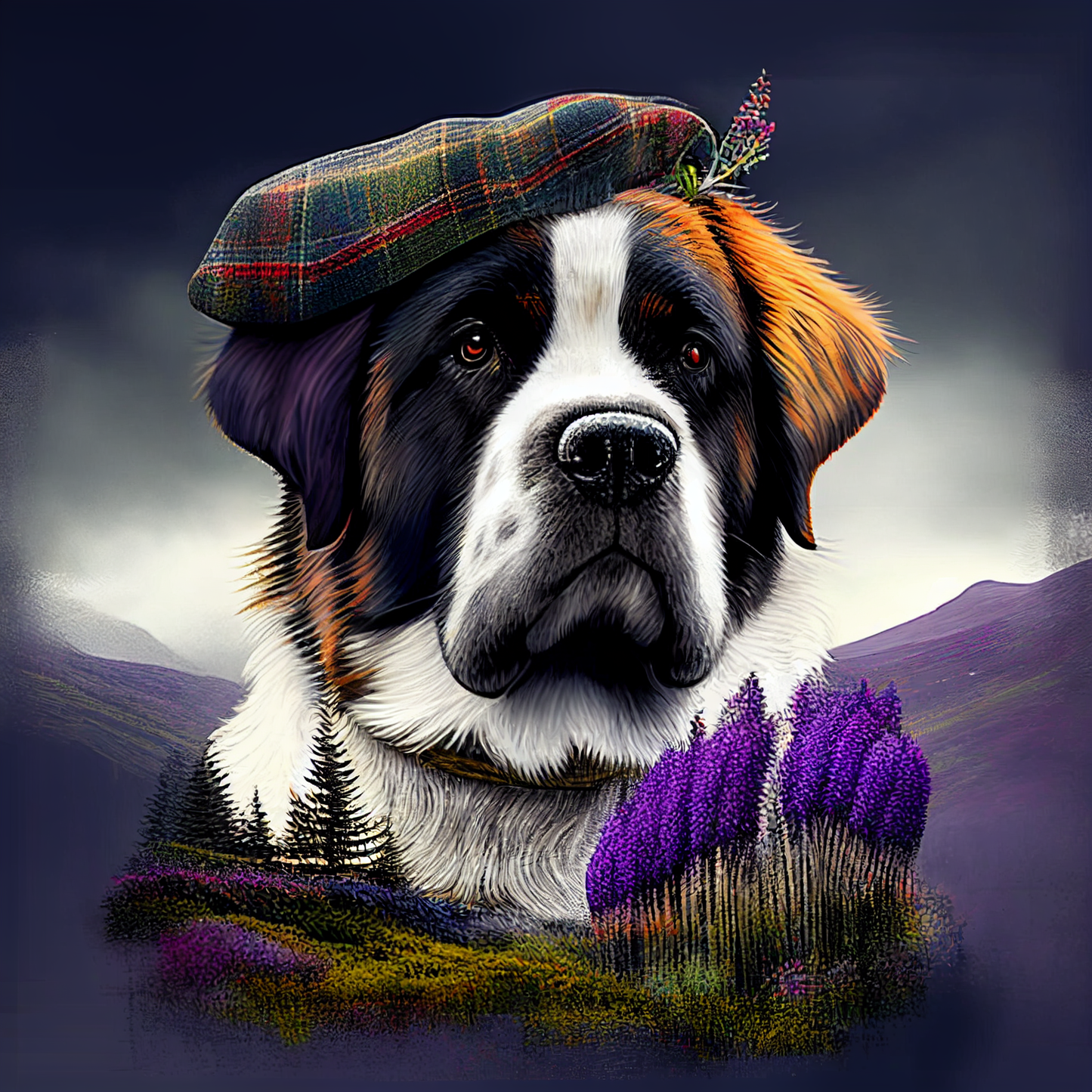 Introducing the Imagination Studio's amazing St Bernard Dog