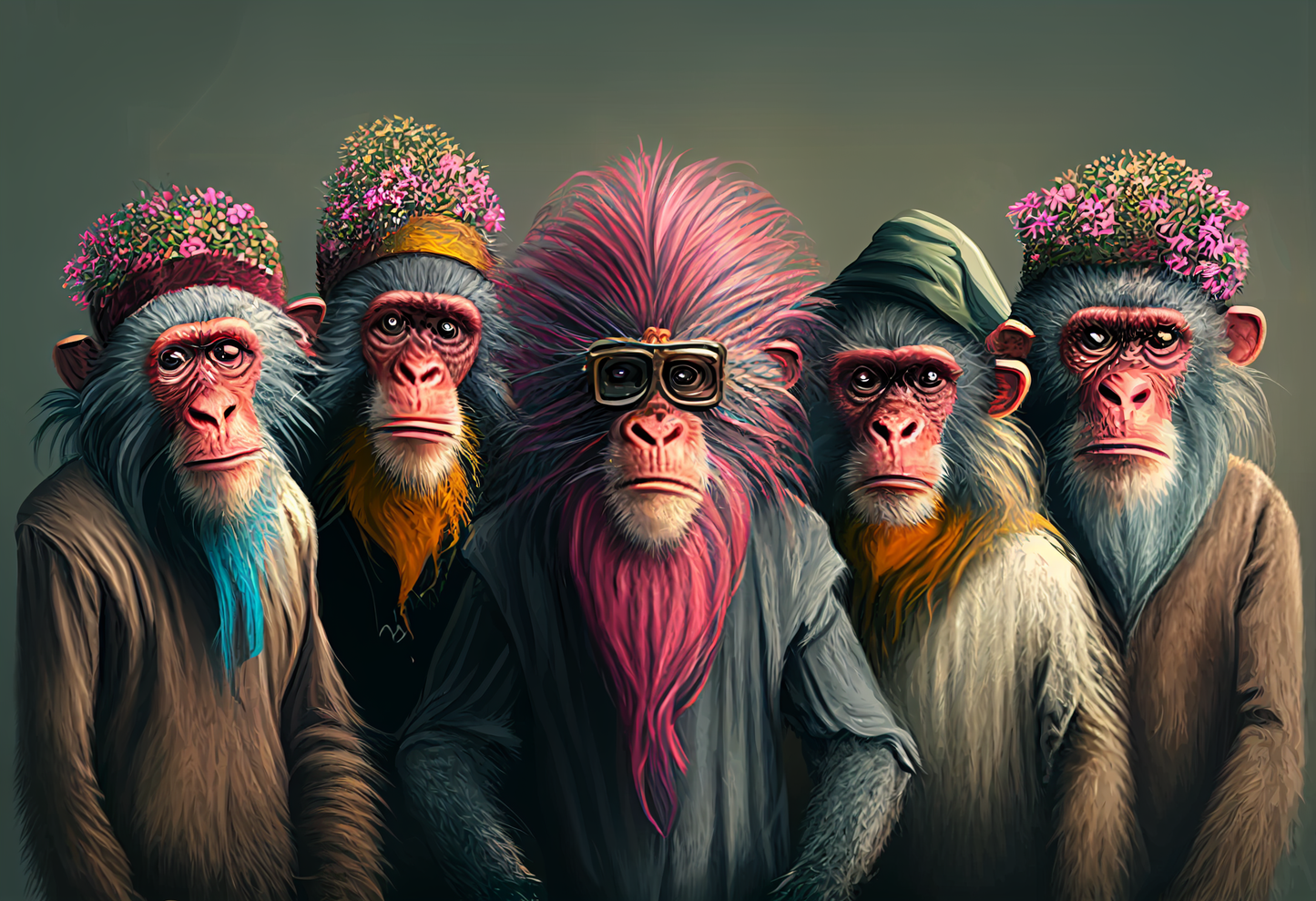 Introducing the Imagination Studio's amazing Baboon