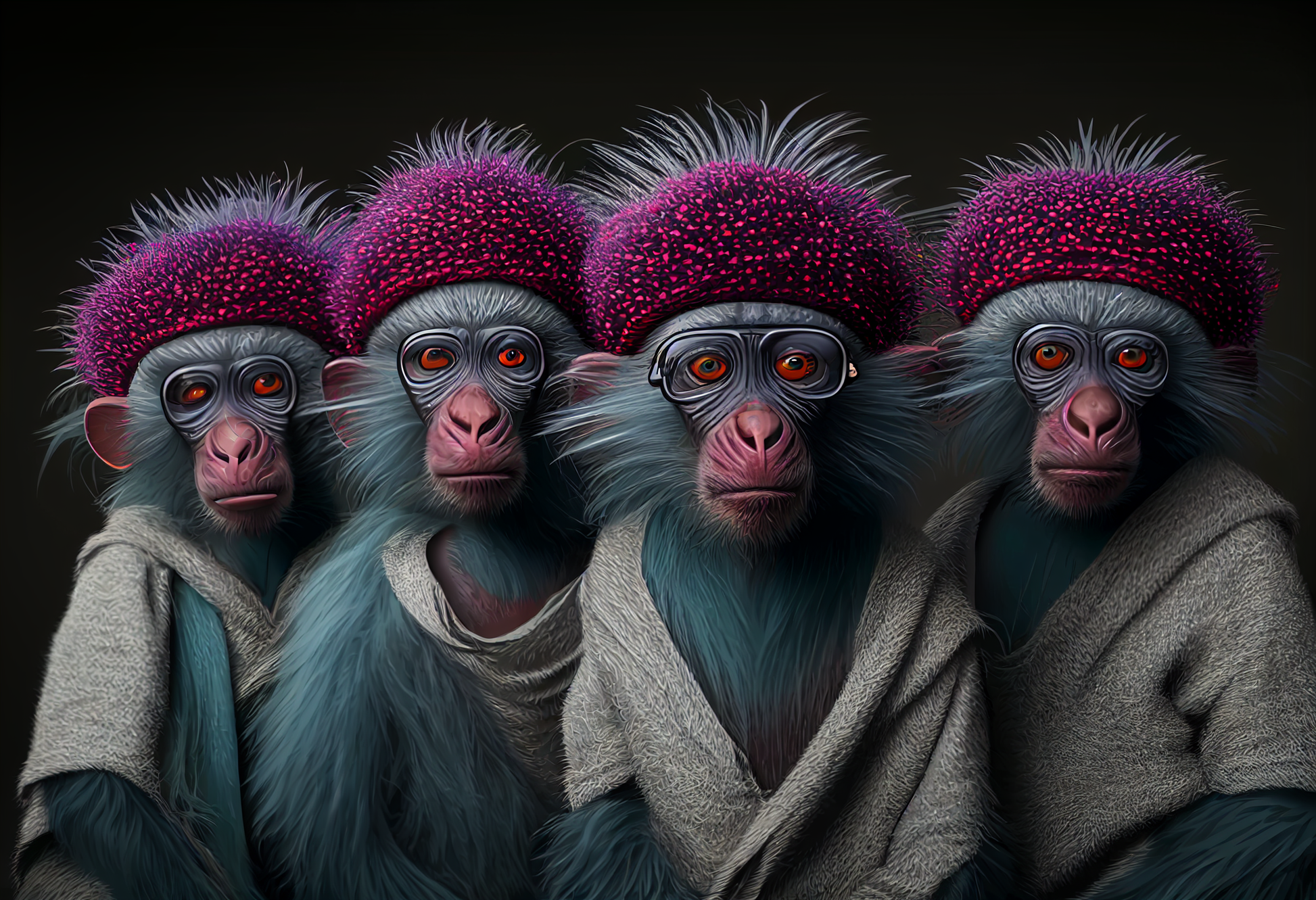 Introducing the Imagination Studio's amazing Baboon