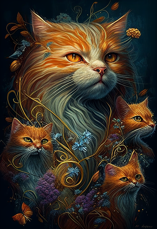 Introducing the Imagination Studio's amazing Ginger Cat