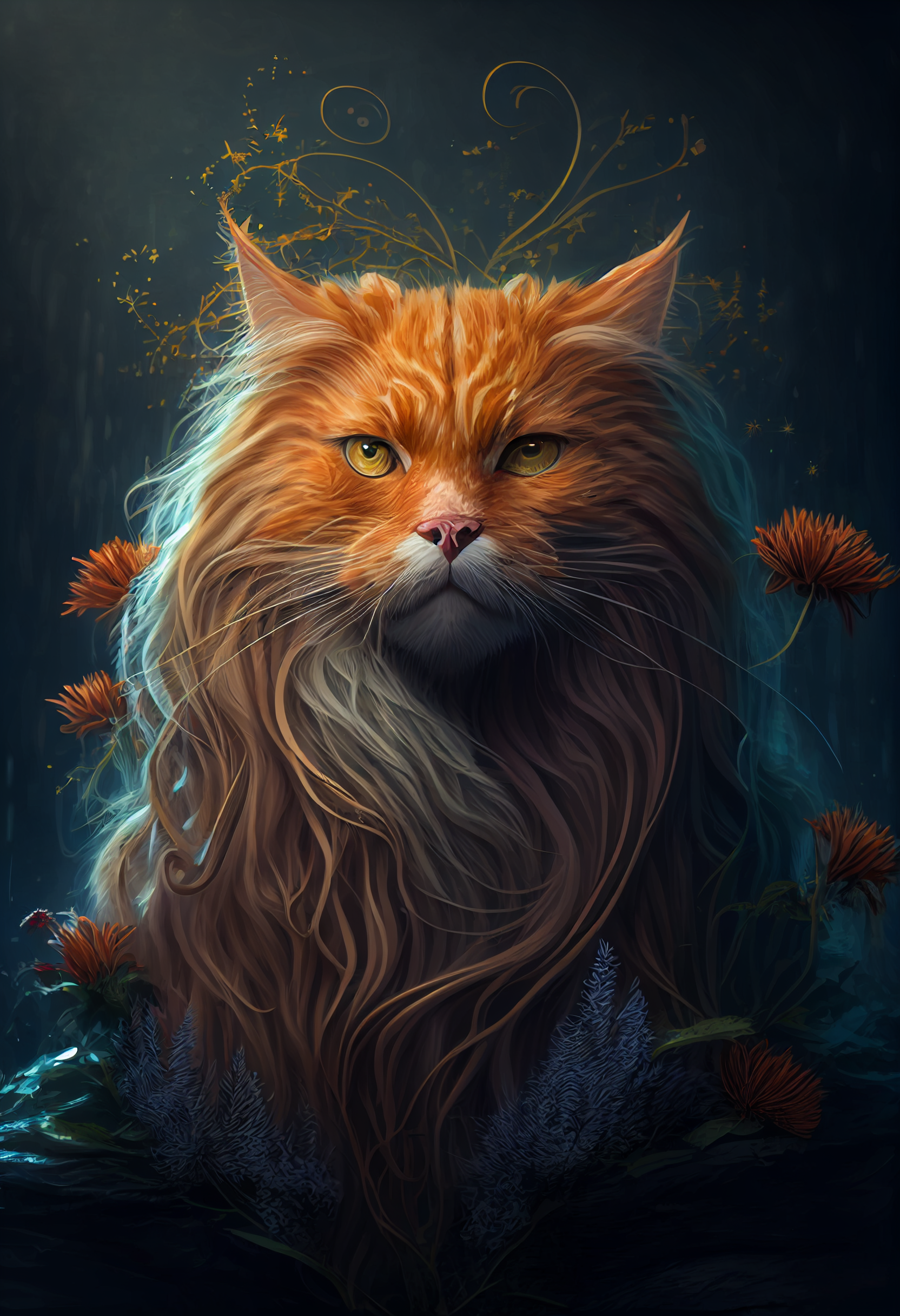 Introducing the Imagination Studio's amazing Ginger Cat