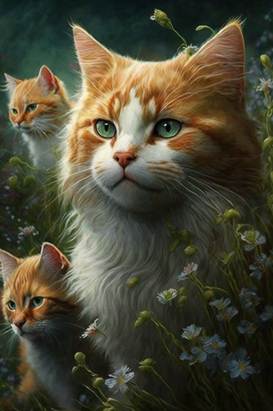 Introducing the Imagination Studio's amazing Ginger Cat