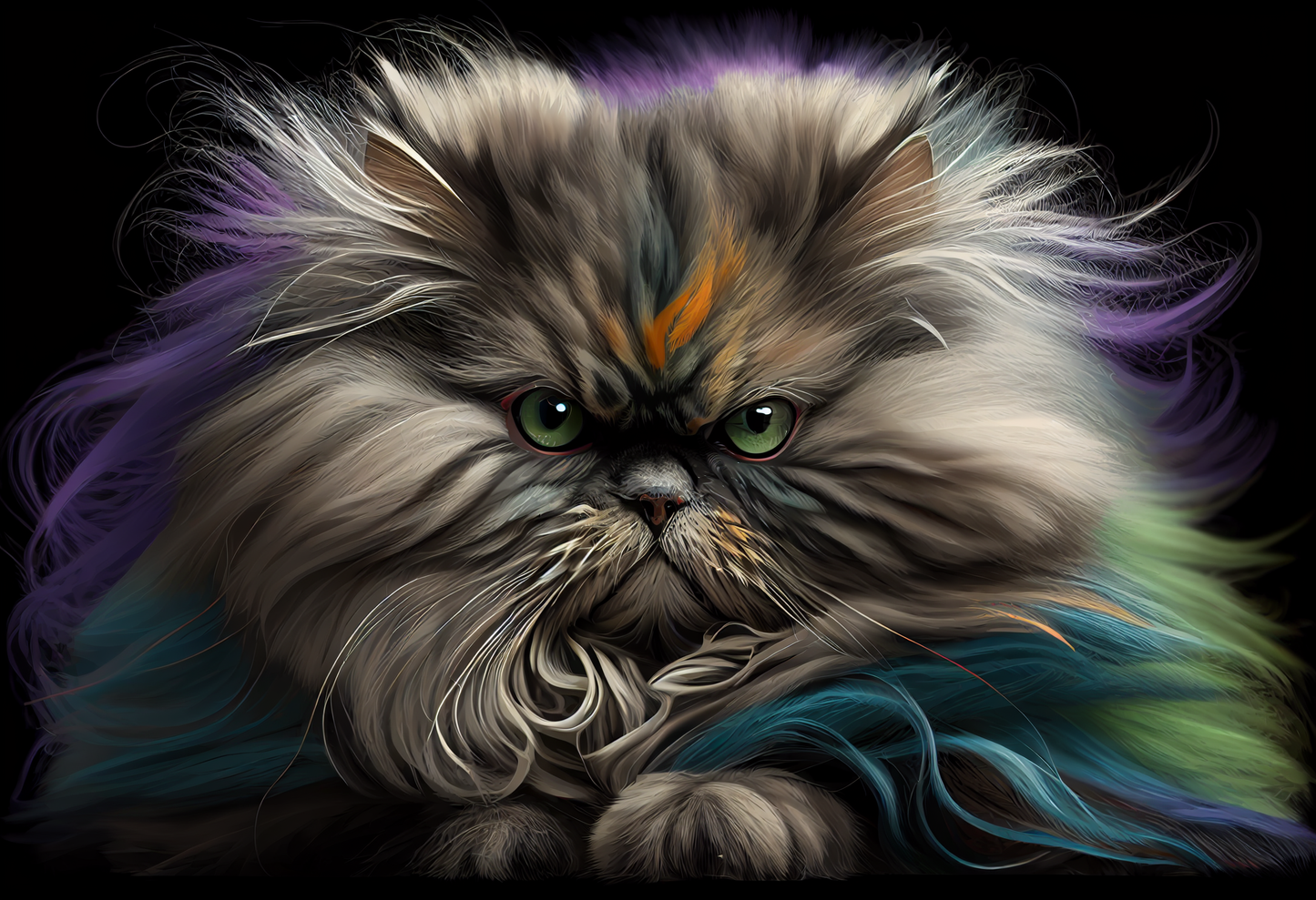 Introducing the Imagination Studio's amazing Persian Cat