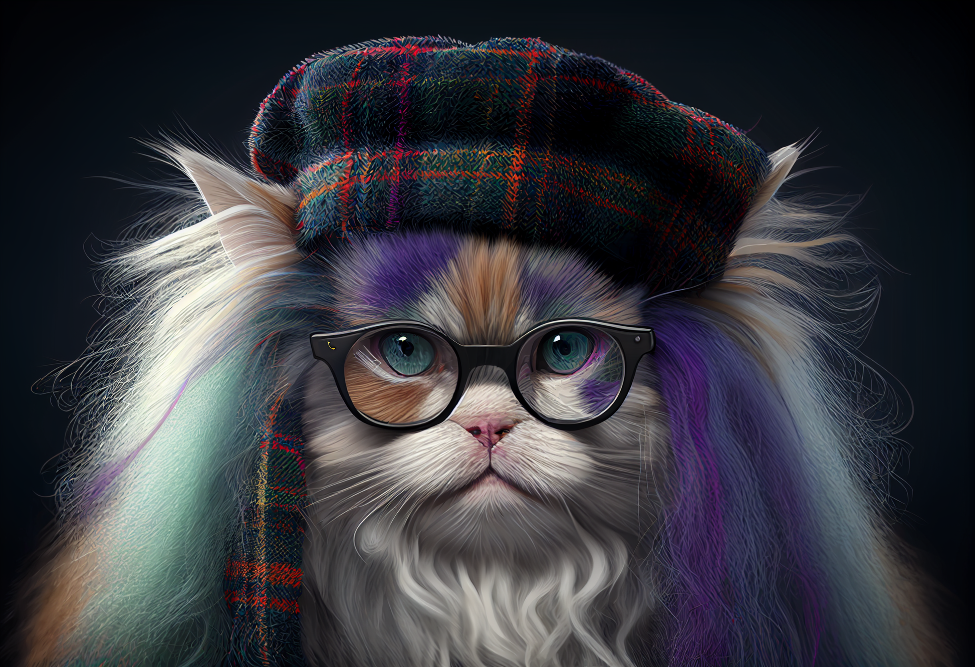 Introducing the Imagination Studio's amazing Tartan Cat