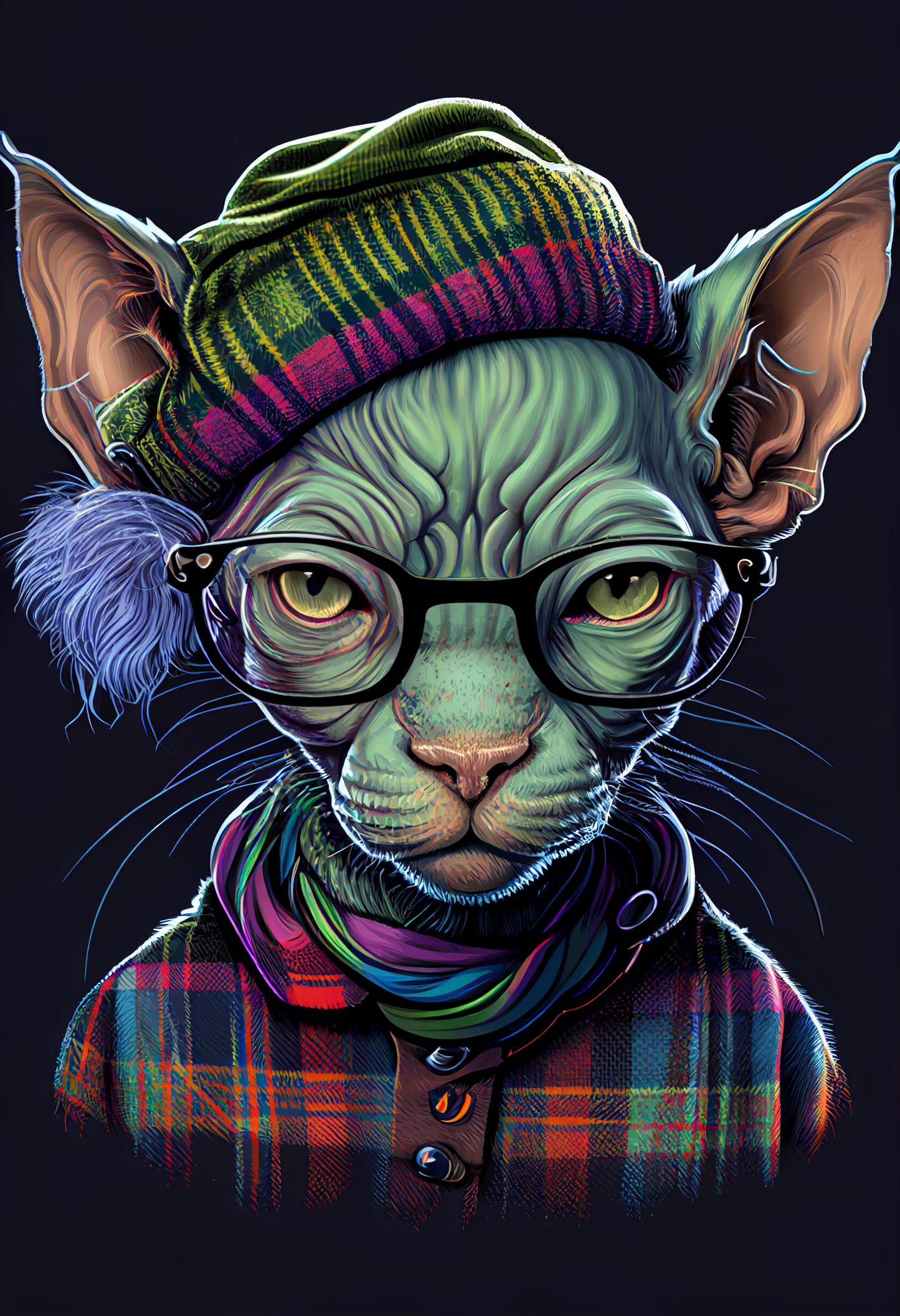 Introducing the Imagination Studio's amazing Tartan Cat