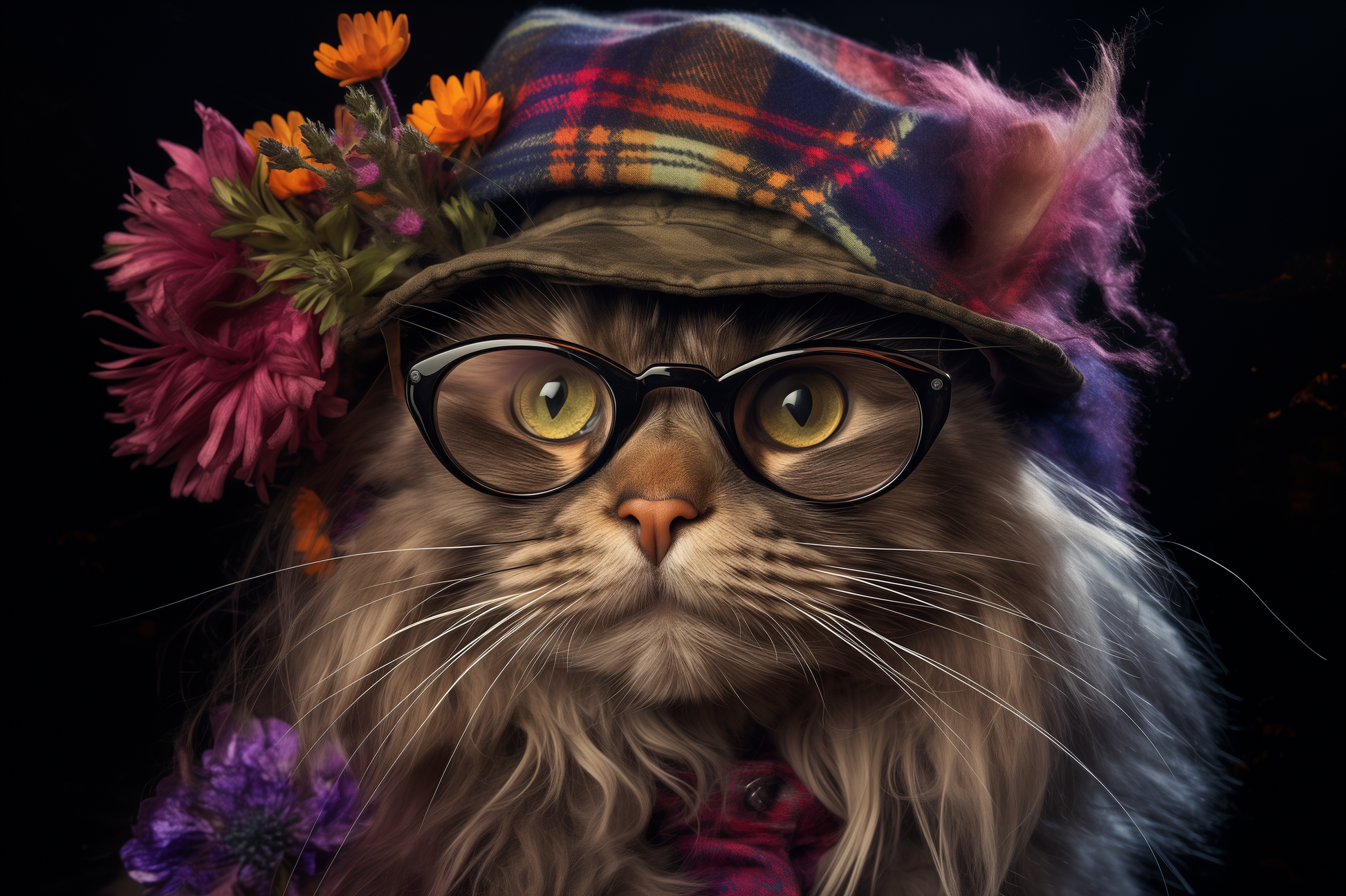 Introducing the Imagination Studio's amazing Tartan Cat