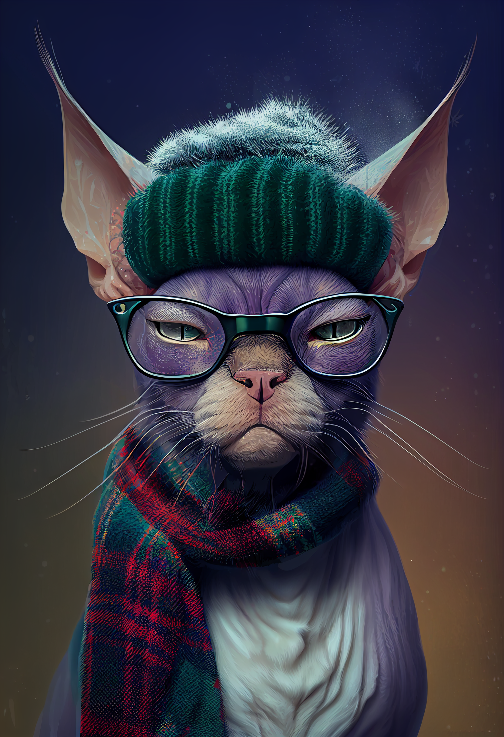 Introducing the Imagination Studio's amazing Tartan Cat