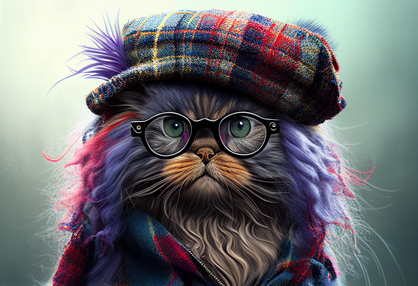 Introducing the Imagination Studio's amazing Tartan Cat