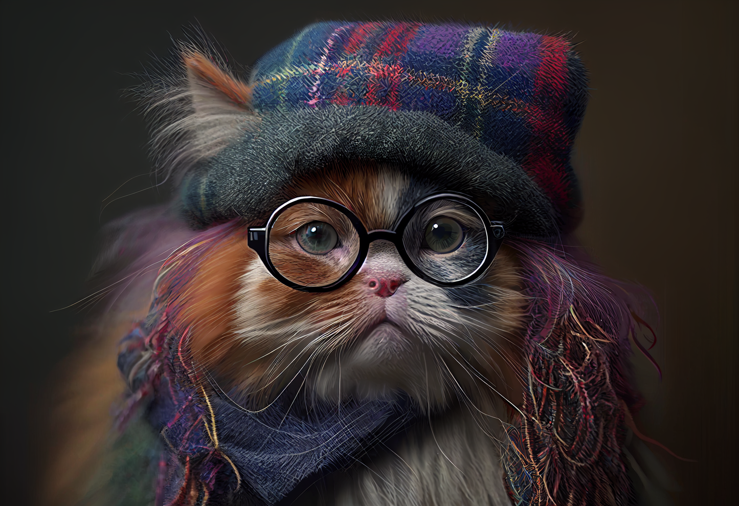 Introducing the Imagination Studio's amazing Tartan Cat