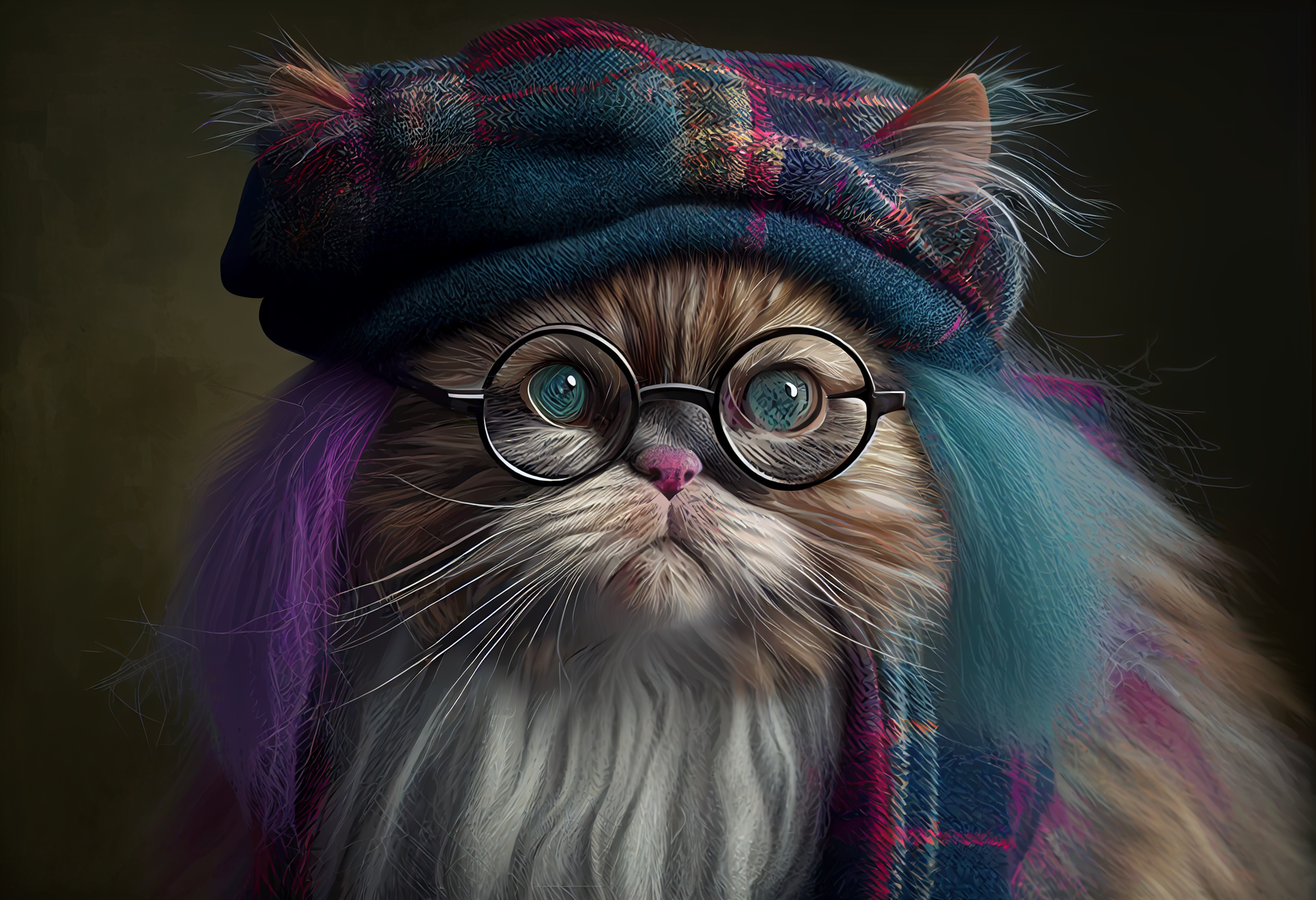 Introducing the Imagination Studio's amazing Tartan Cat