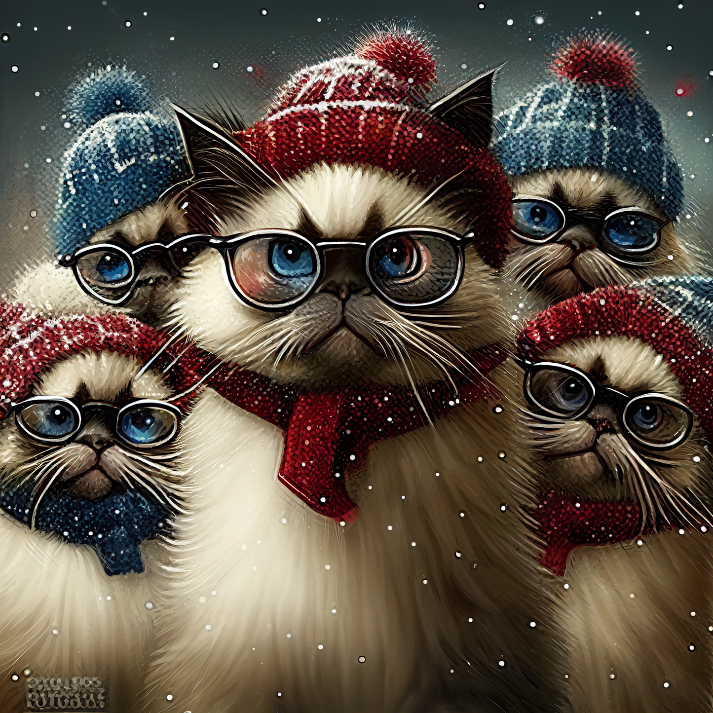 Christmas Cats