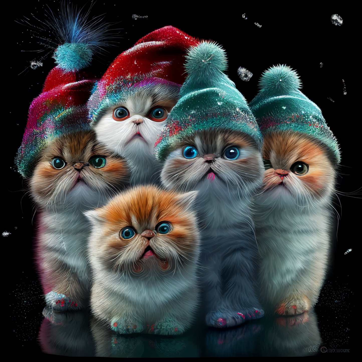 Christmas Cats