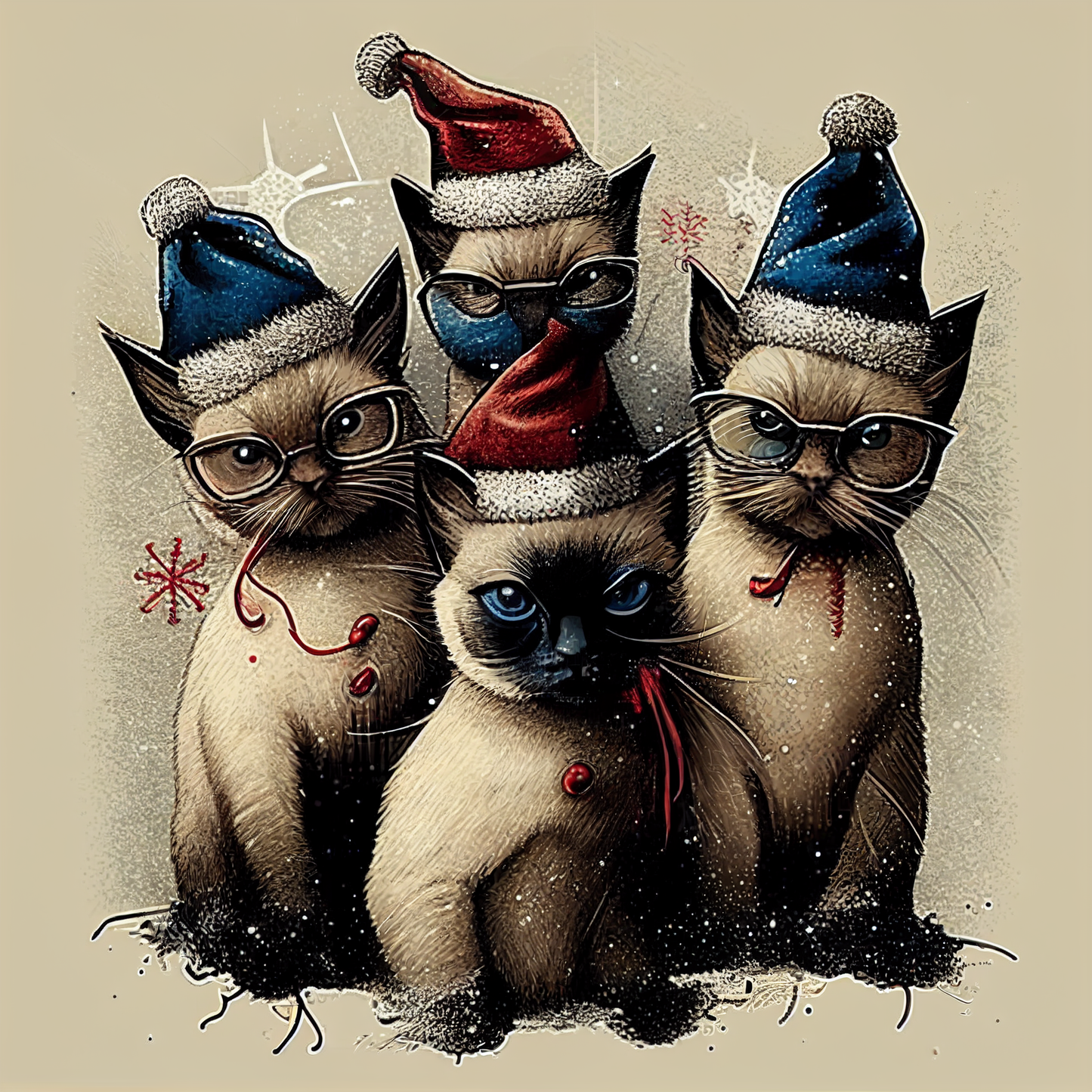 Christmas Cats