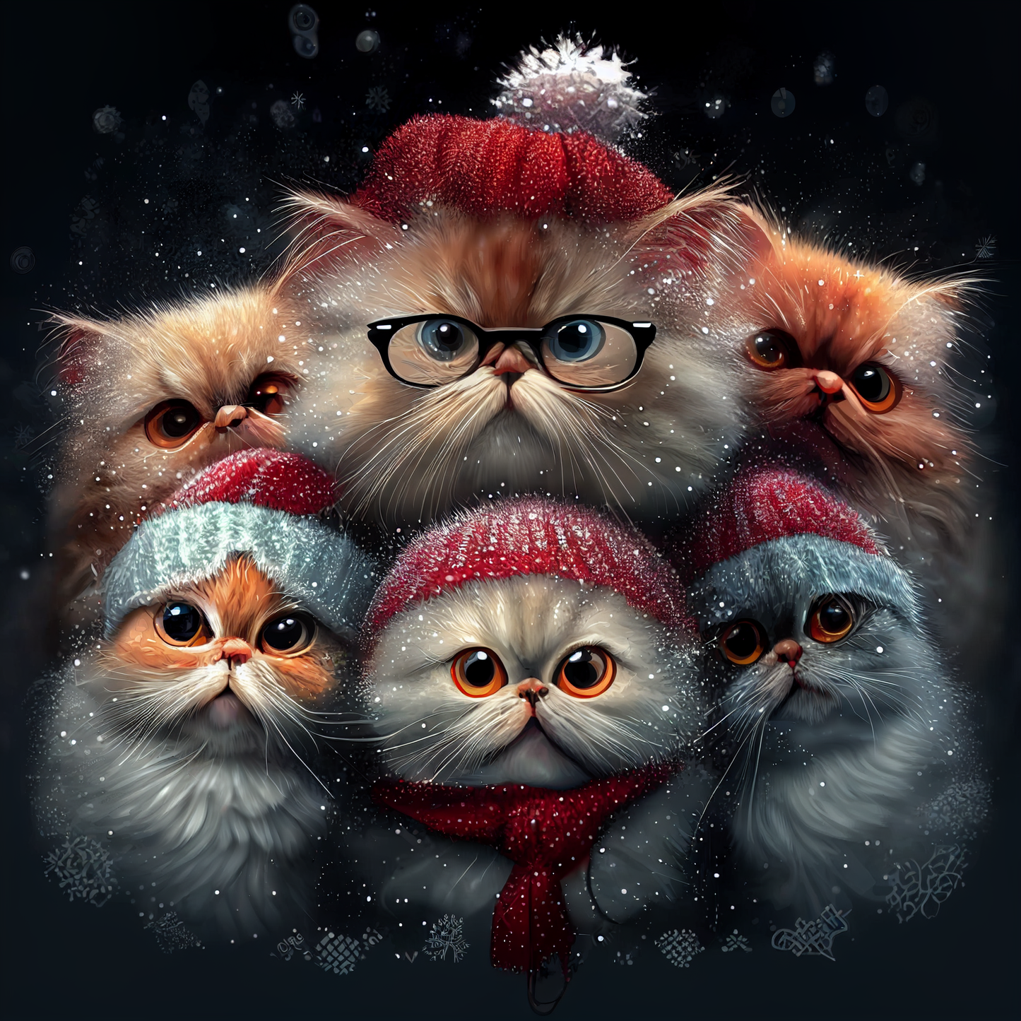 Christmas Cats