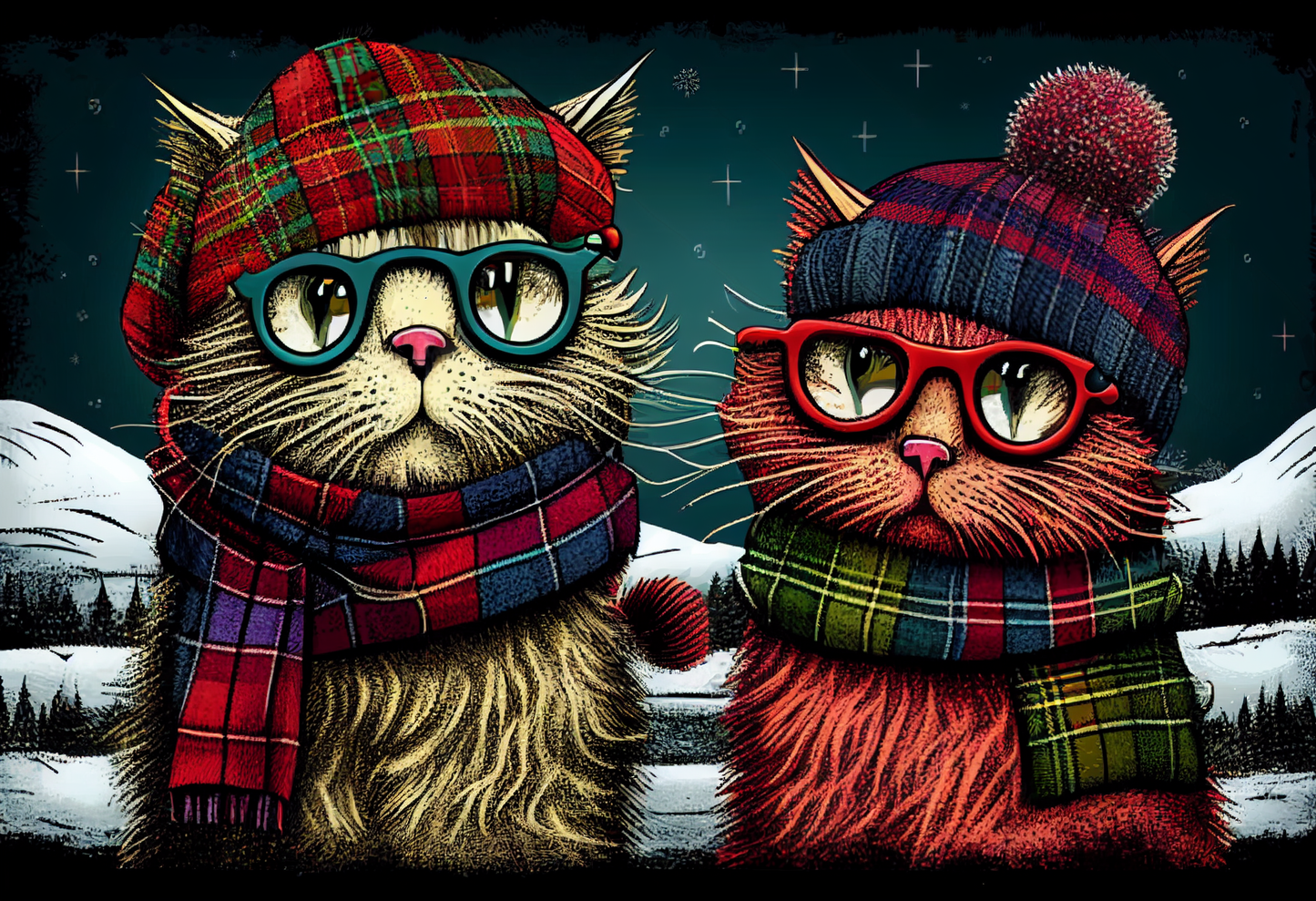 Christmas Cats