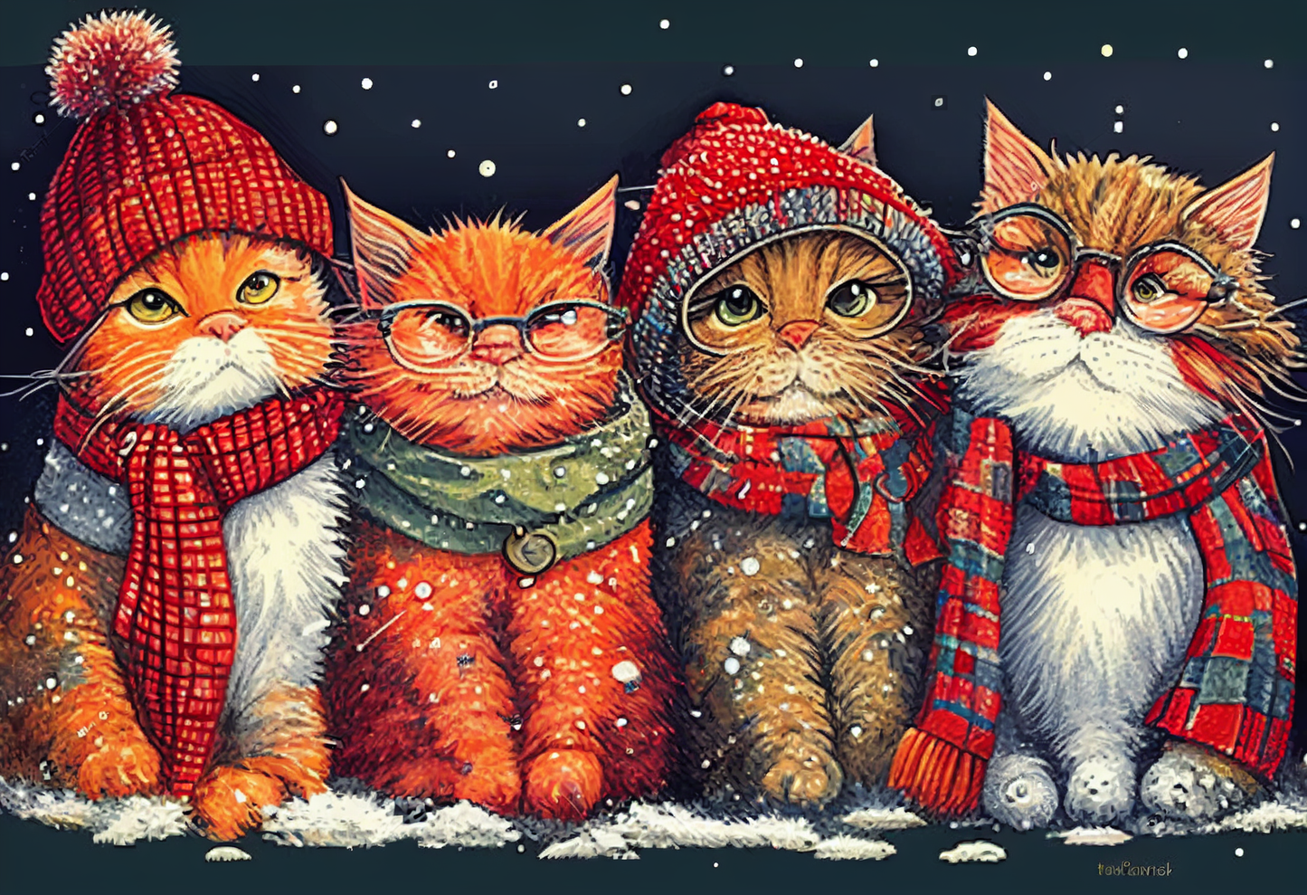 Christmas Cats