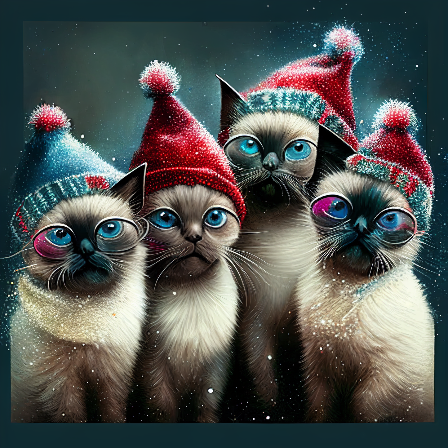 Christmas Cats