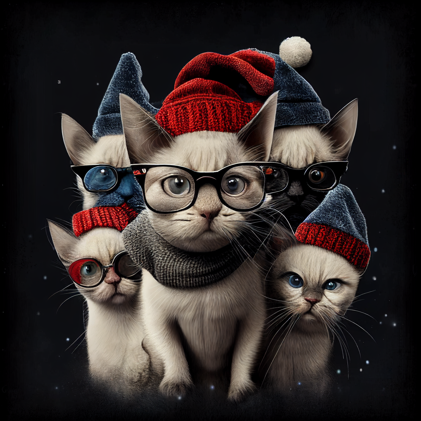 Christmas Cats