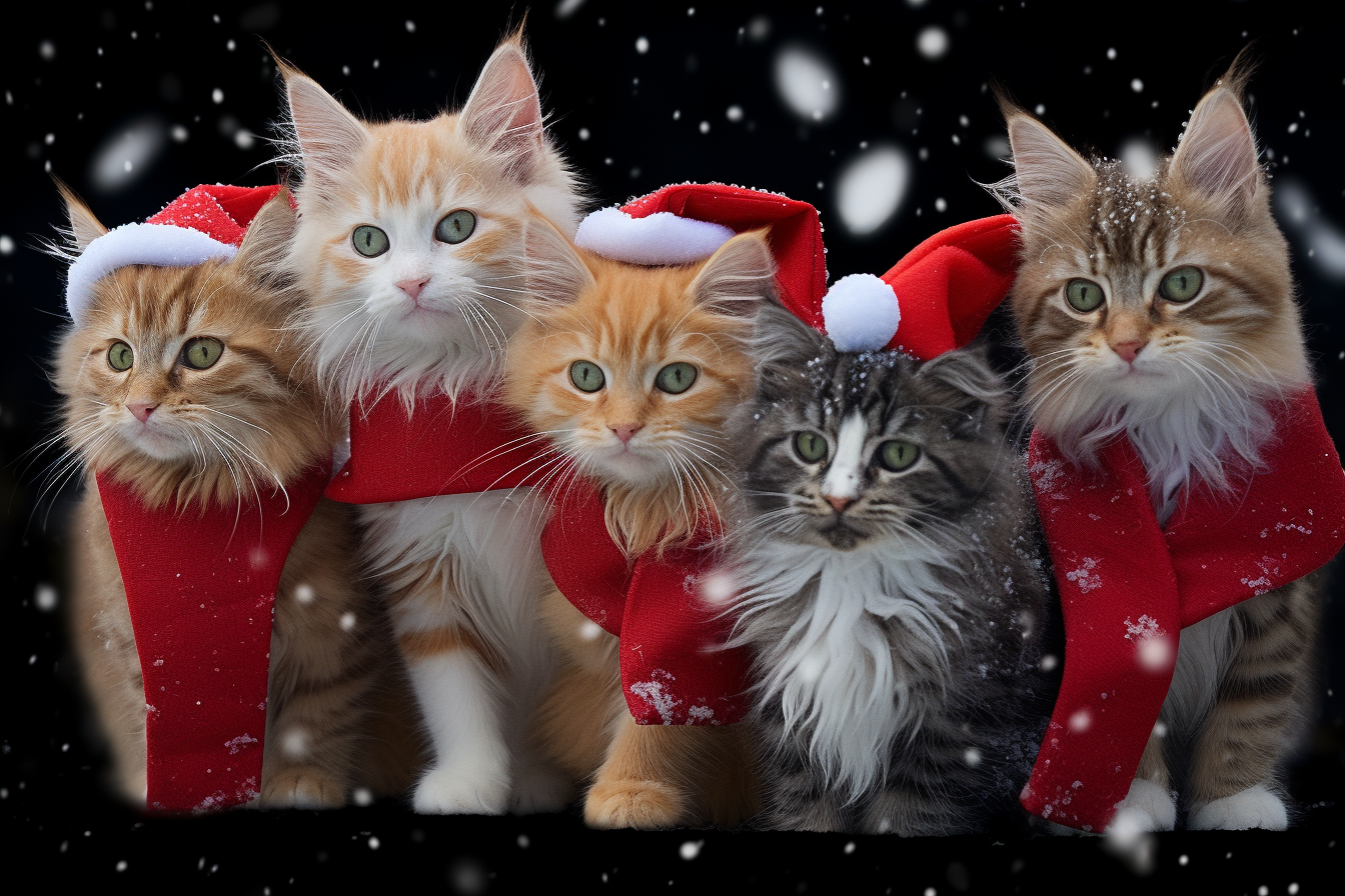 Christmas Cats