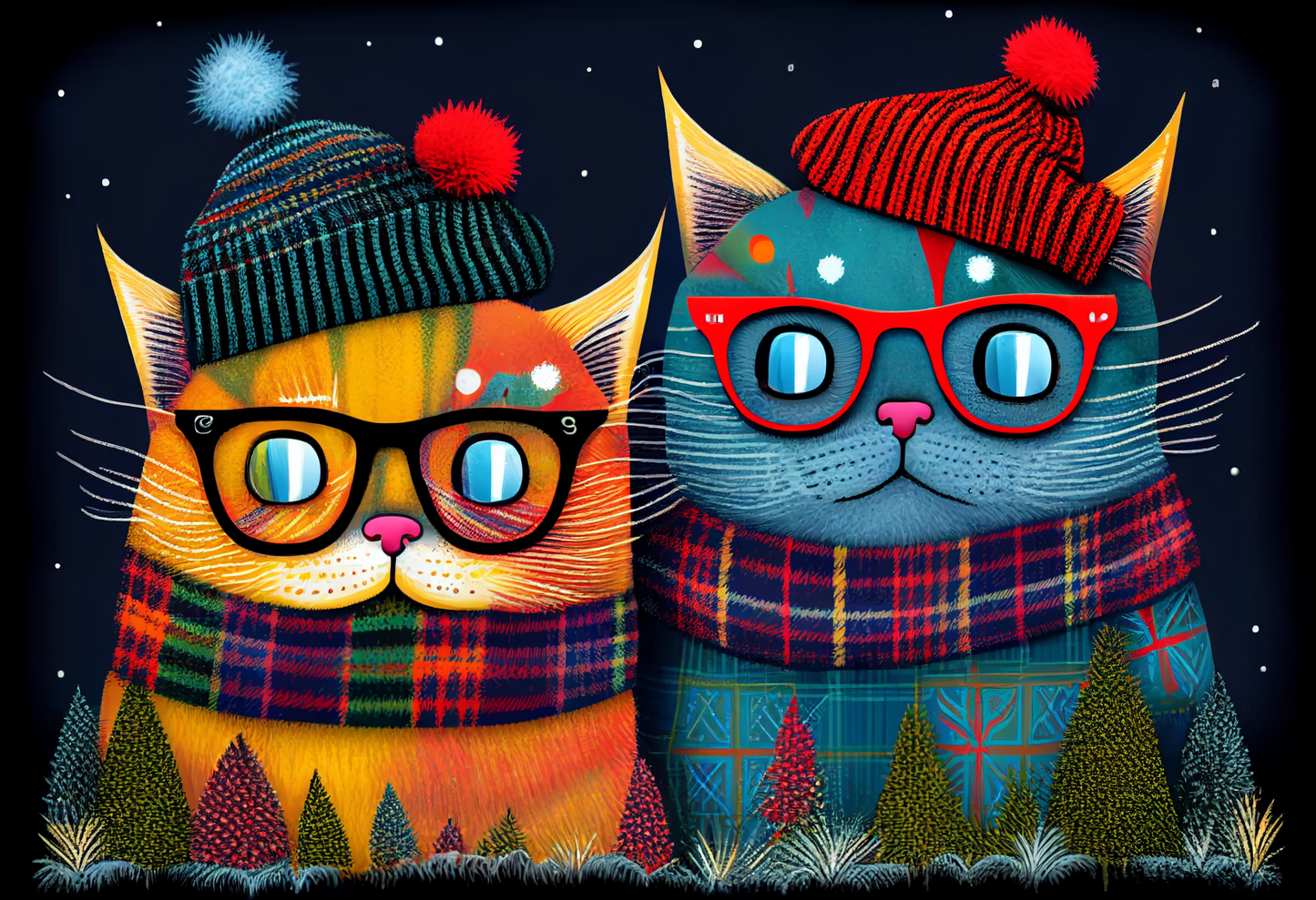 Christmas Cats