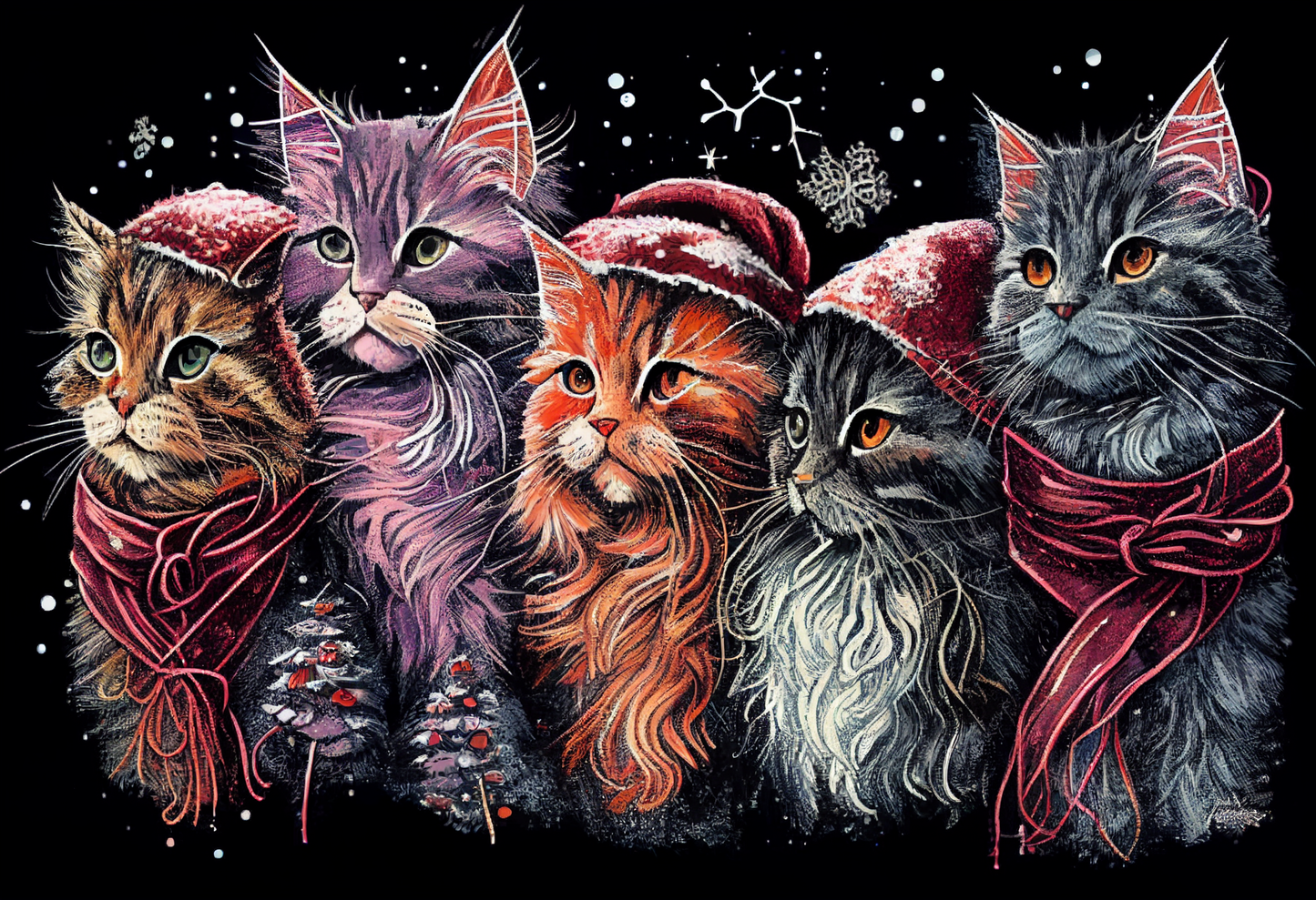 Christmas Cats