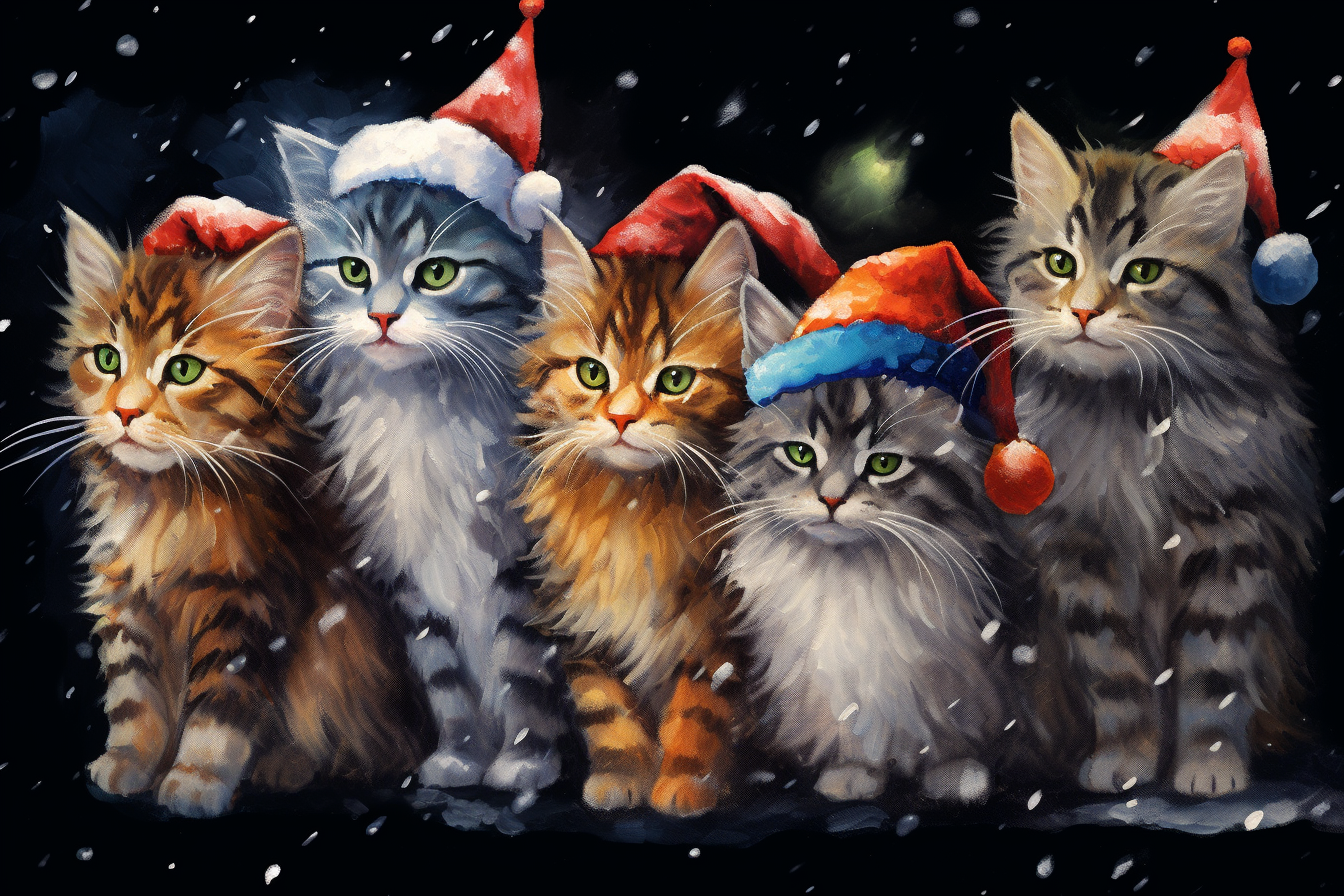 Christmas Cats