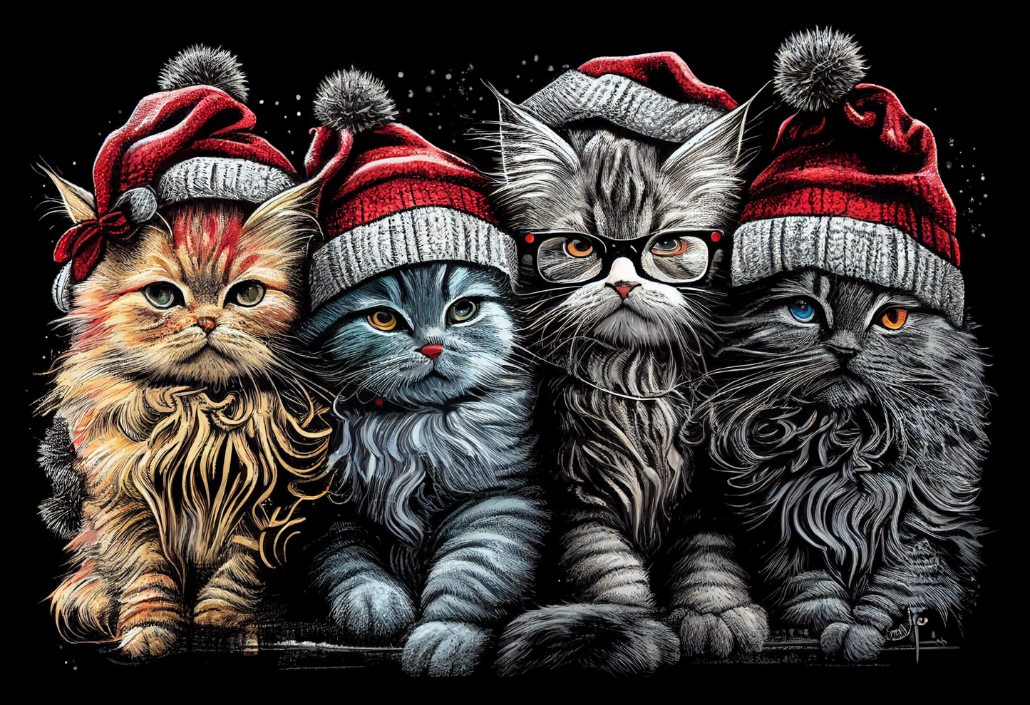 Christmas Cats