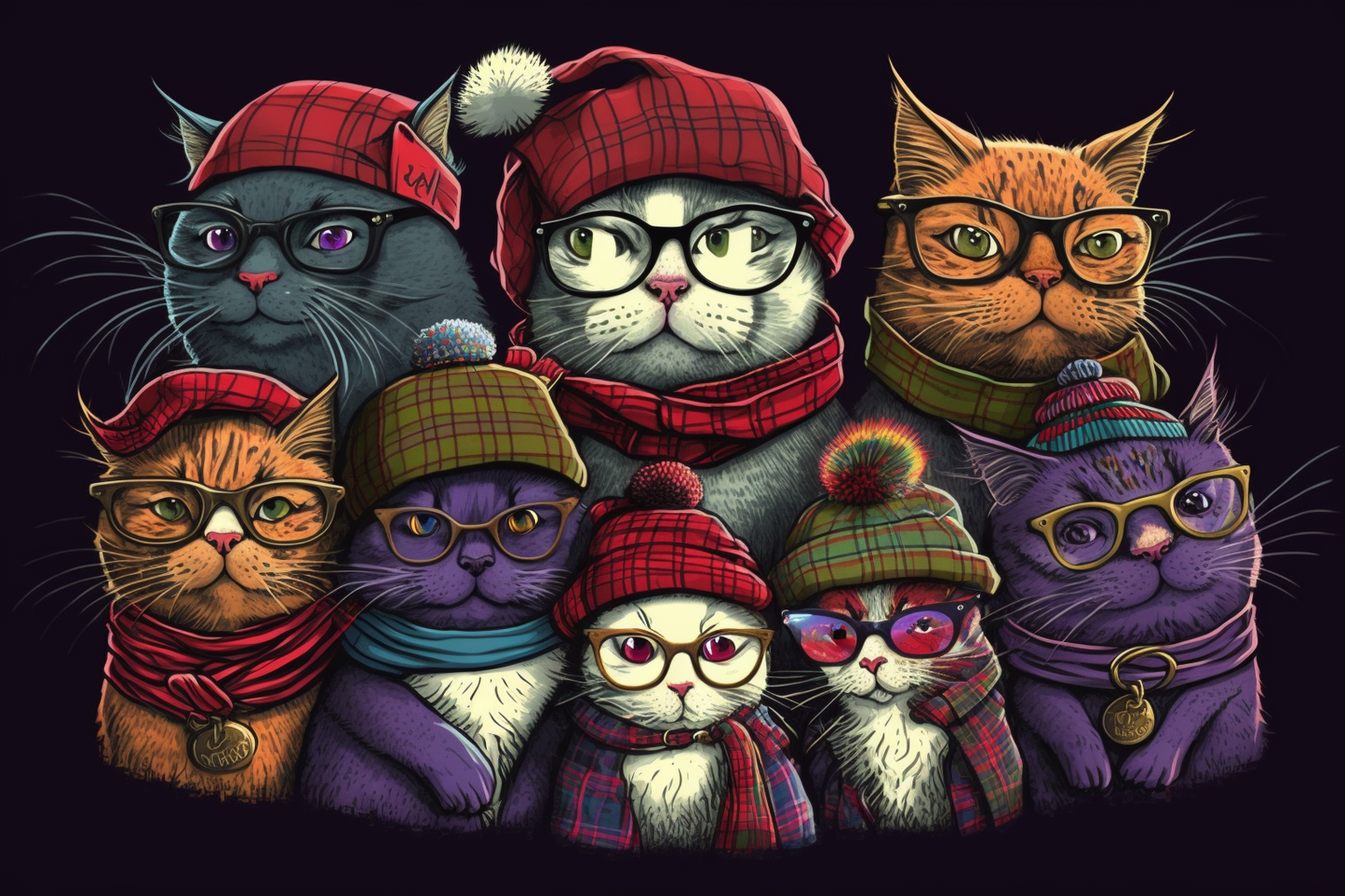 Christmas Cats