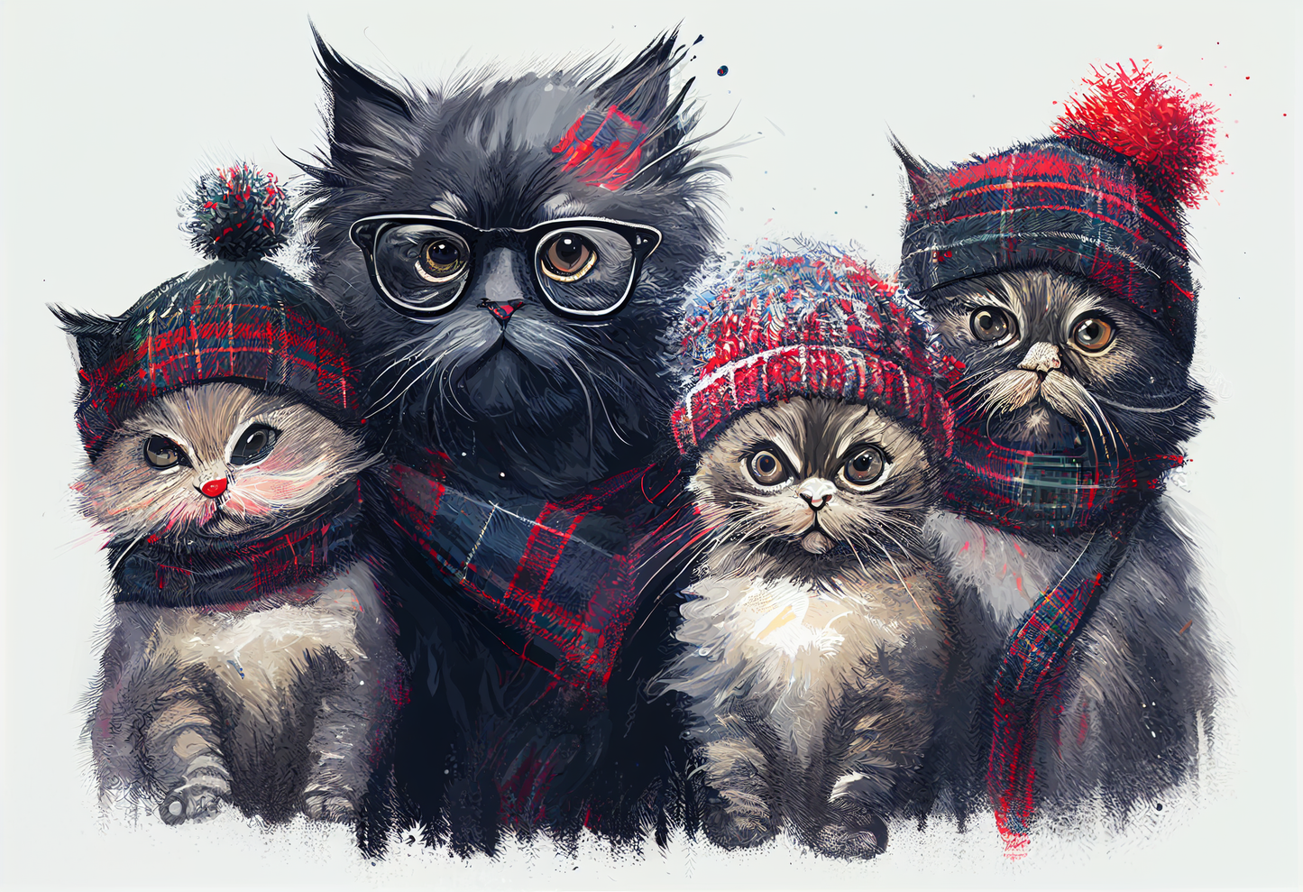 Christmas Cats