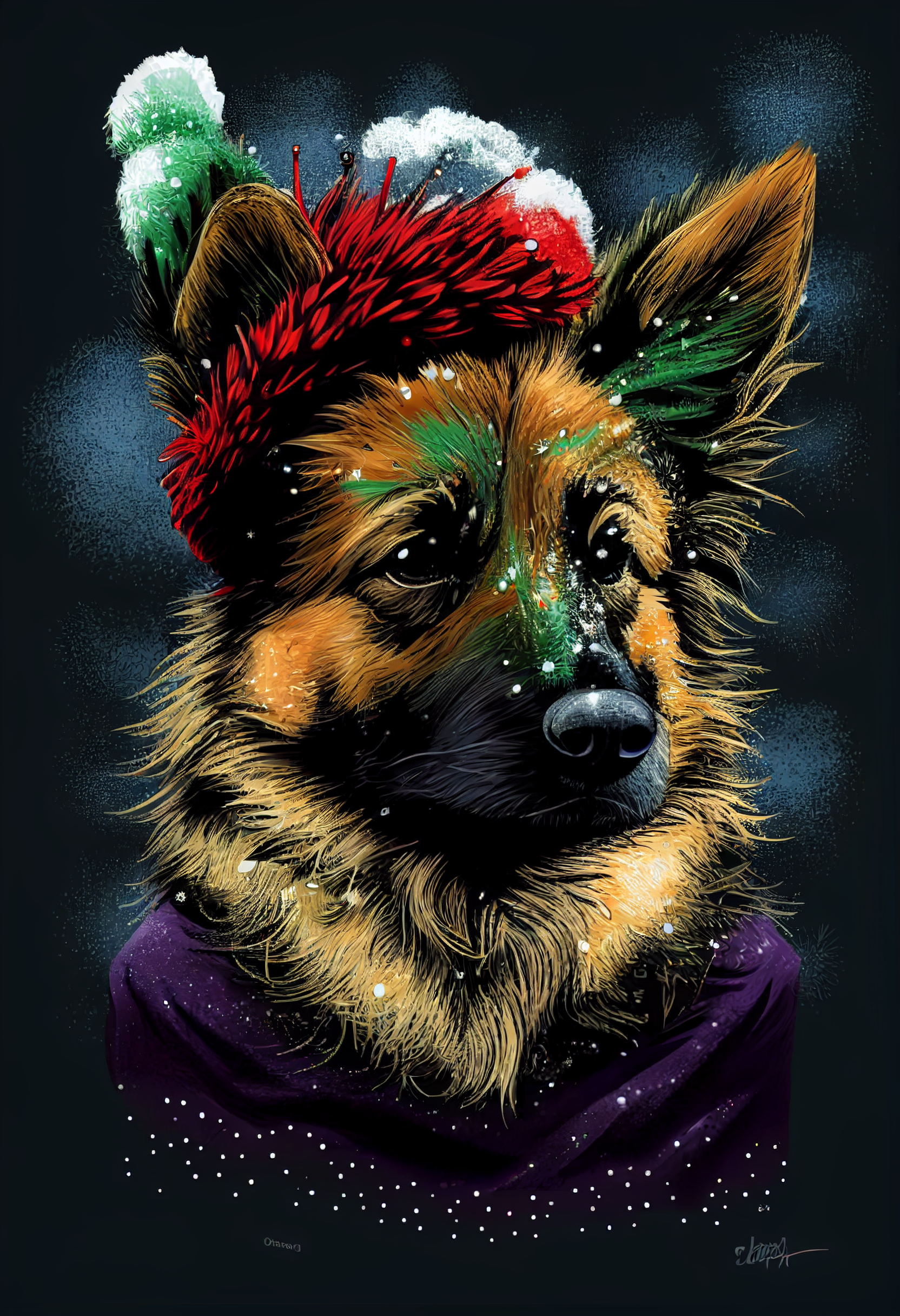 Introducing the Imagination Studio's amazing Alsatian Dog