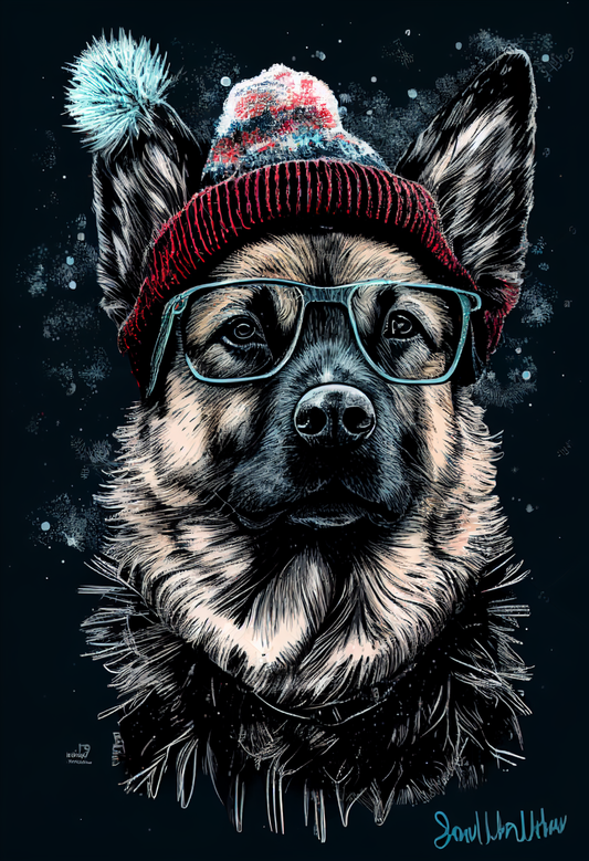 Introducing the Imagination Studio's amazing Alsatian Dog