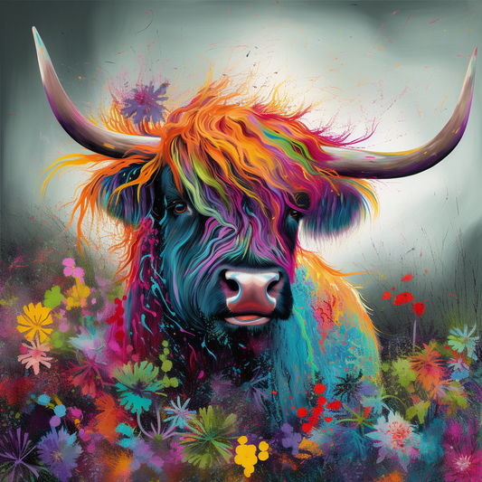 Introducing the Imagination Studio's amazing Scots Highland Cow