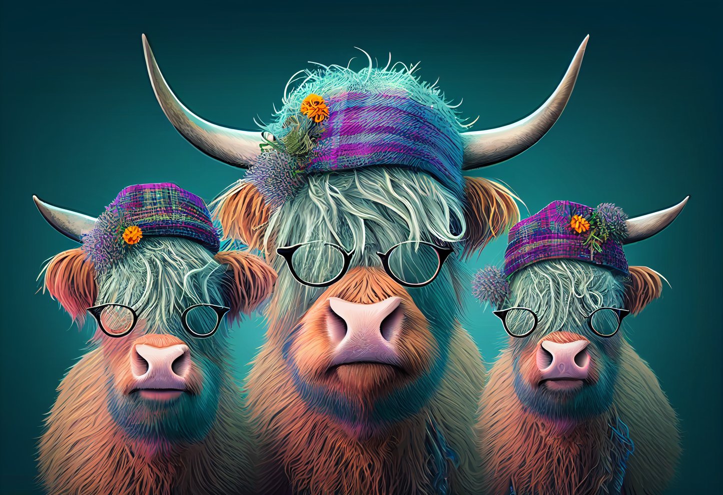 Introducing the Imagination Studio's amazing Scots Highland Cow