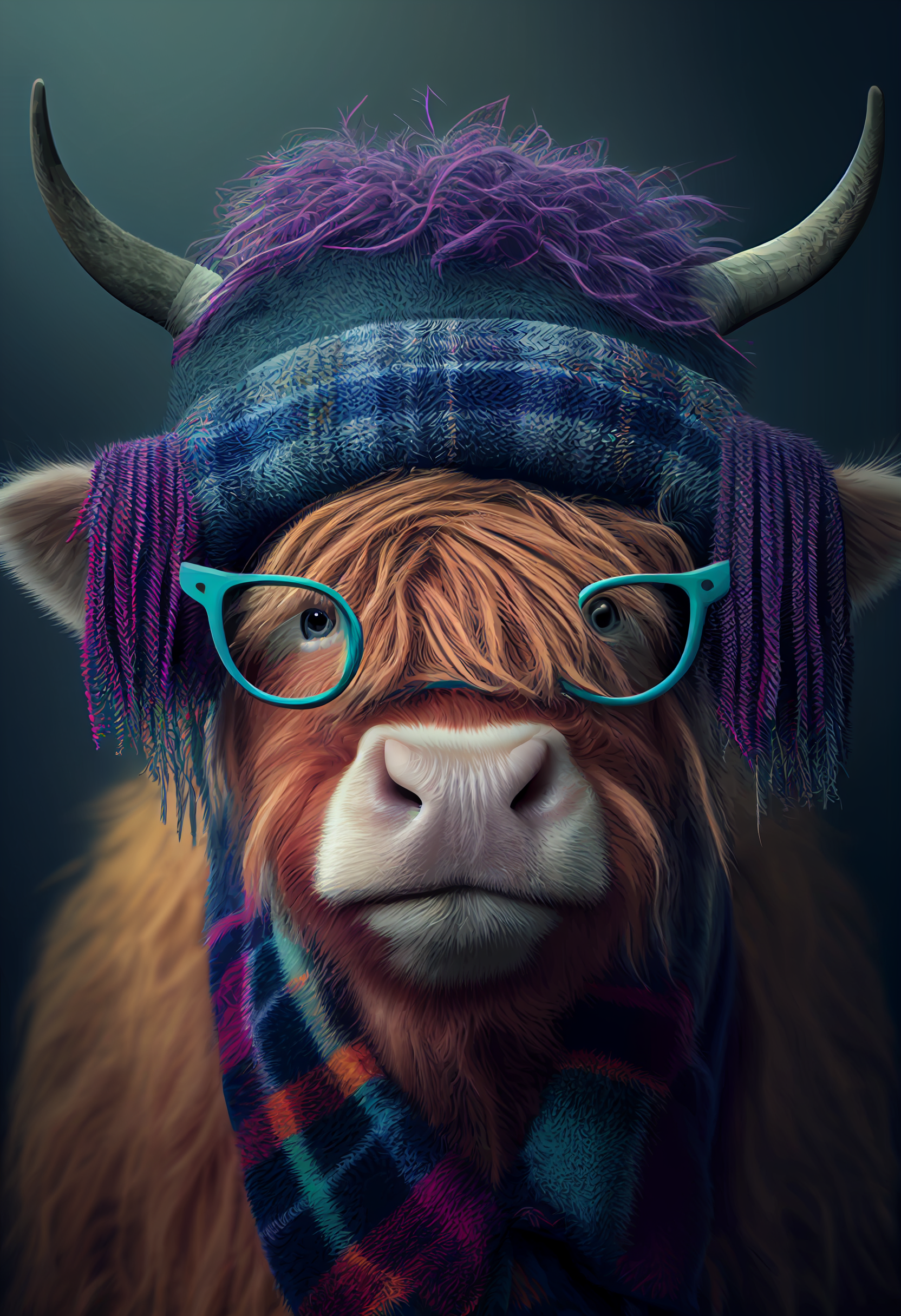 Introducing the Imagination Studio's amazing Scots Highland Cow