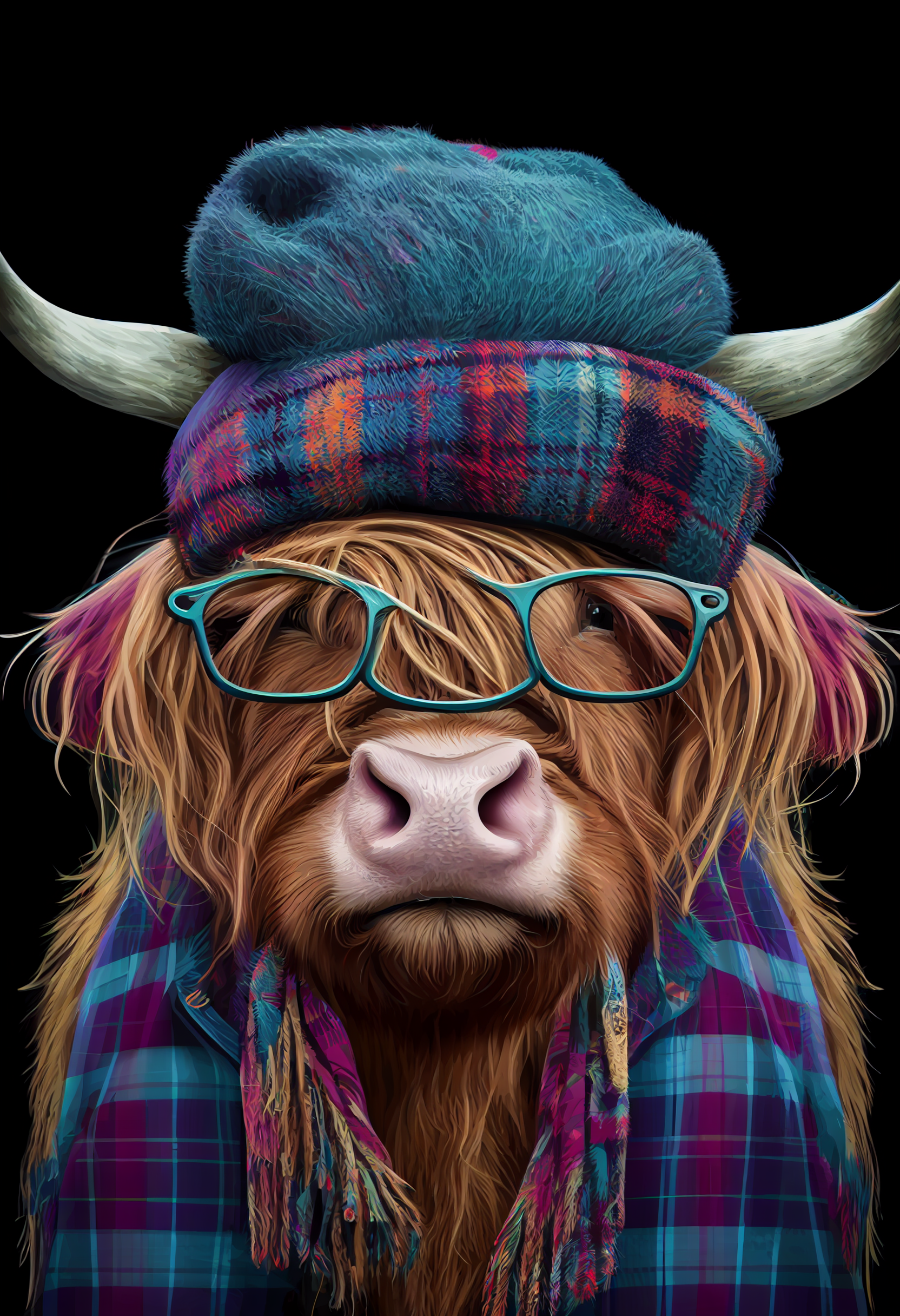 Introducing the Imagination Studio's amazing Scots Highland Cow