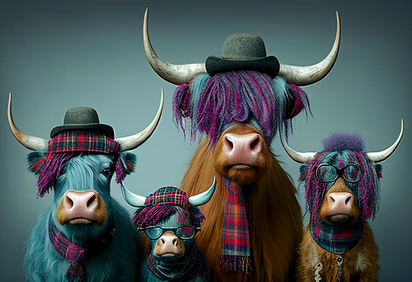 Introducing the Imagination Studio's amazing Scots Highland Cow