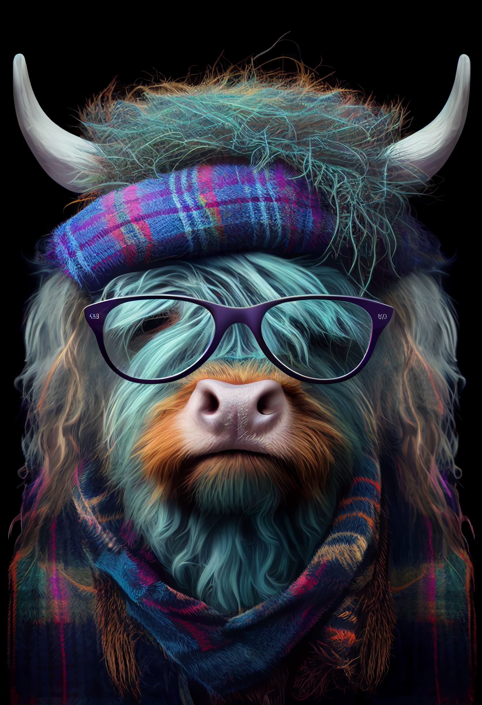 Introducing the Imagination Studio's amazing Scots Highland Cow