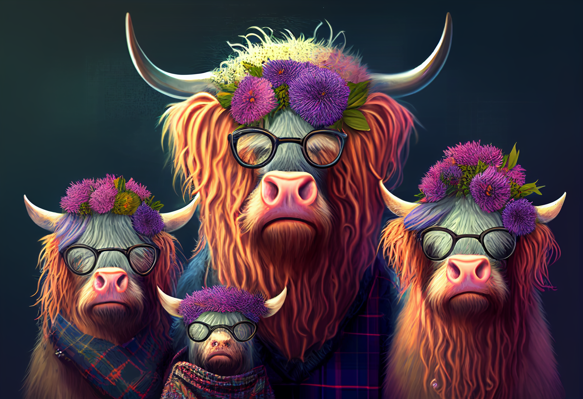 Introducing the Imagination Studio's amazing Scots Highland Cow