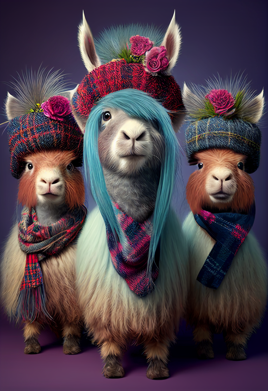 Introducing the Imagination Studio's amazing Llama