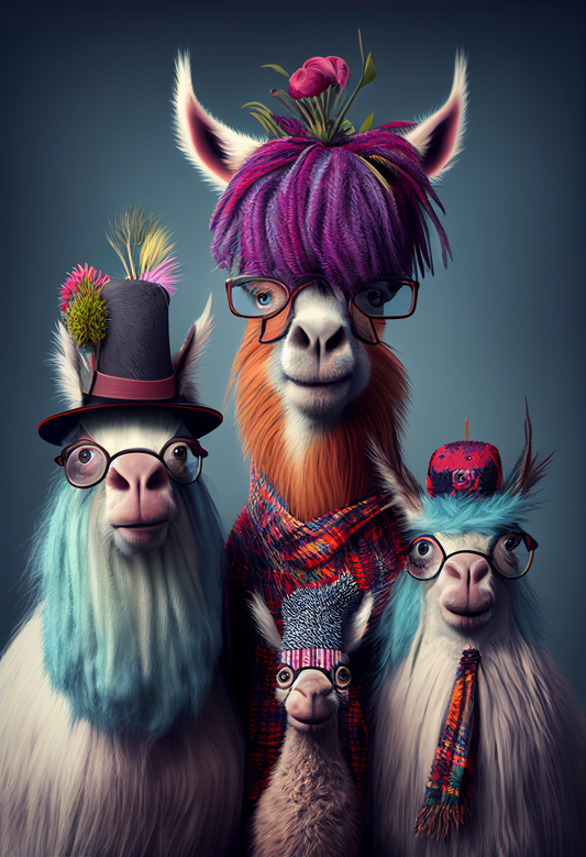 Introducing the Imagination Studio's amazing Llama