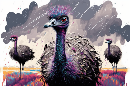 Introducing the Imagination Studio's amazing Ostrich