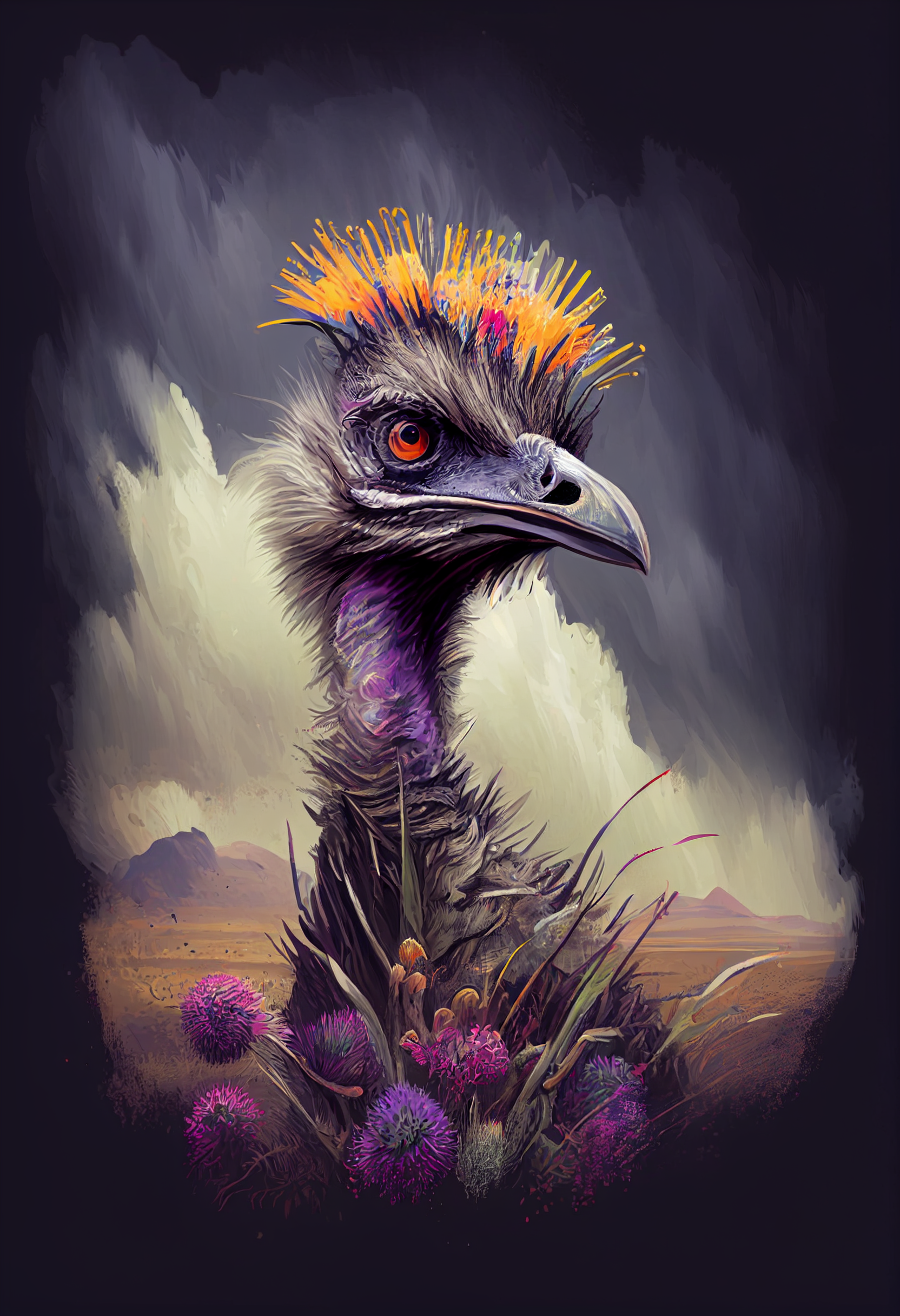 Introducing the Imagination Studio's amazing Ostrich