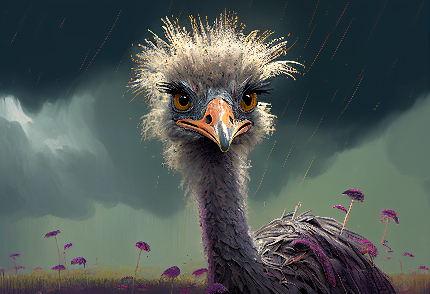 Introducing the Imagination Studio's amazing Ostrich