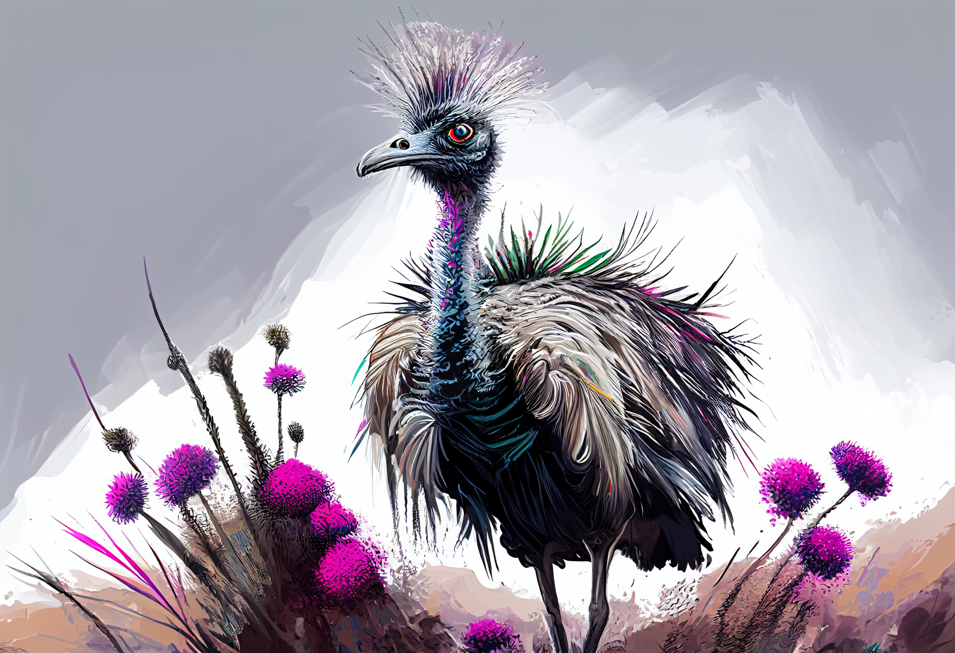 Introducing the Imagination Studio's amazing Ostrich