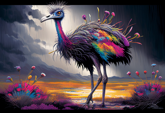 Introducing the Imagination Studio's amazing Ostrich