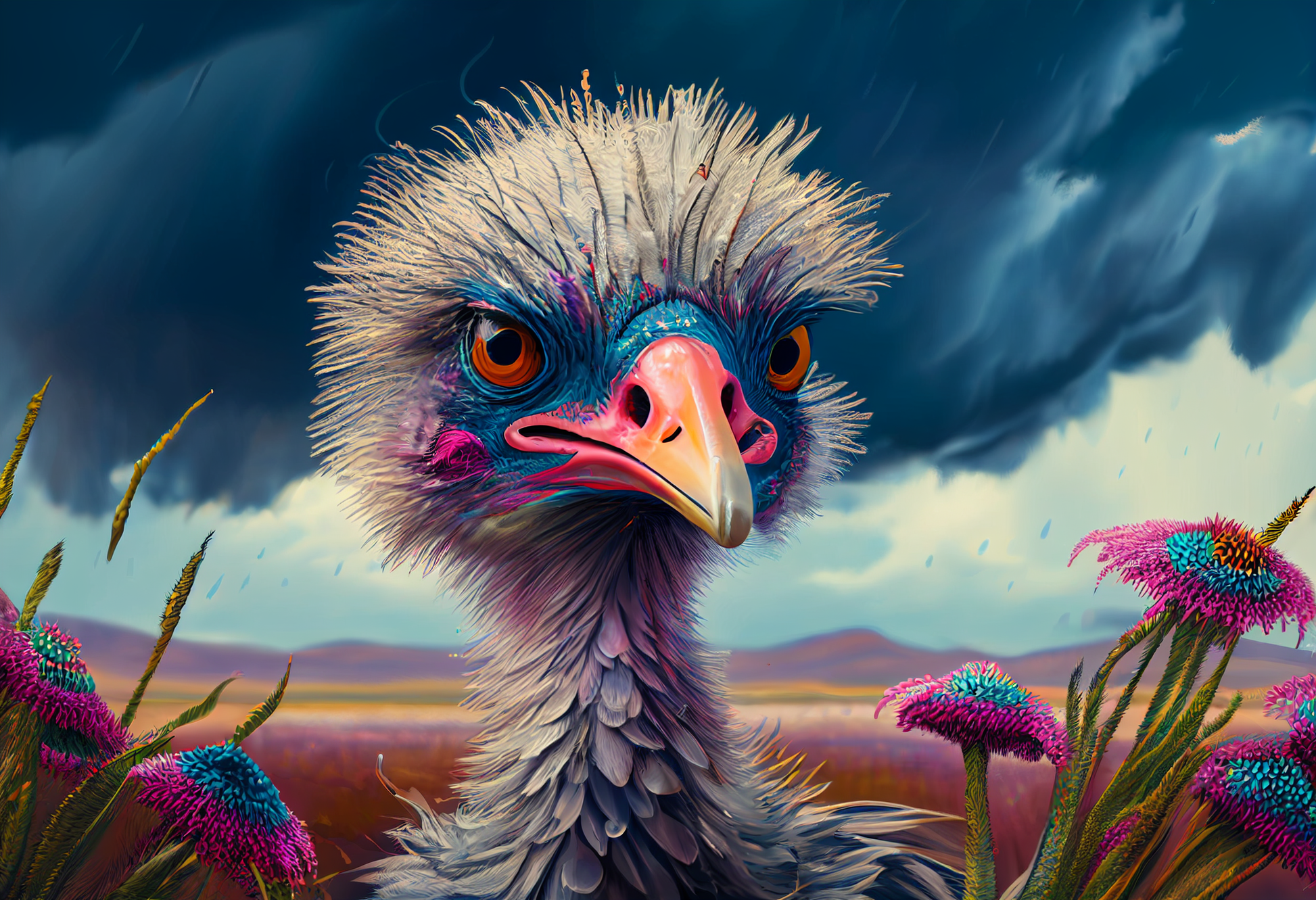 Introducing the Imagination Studio's amazing Ostrich